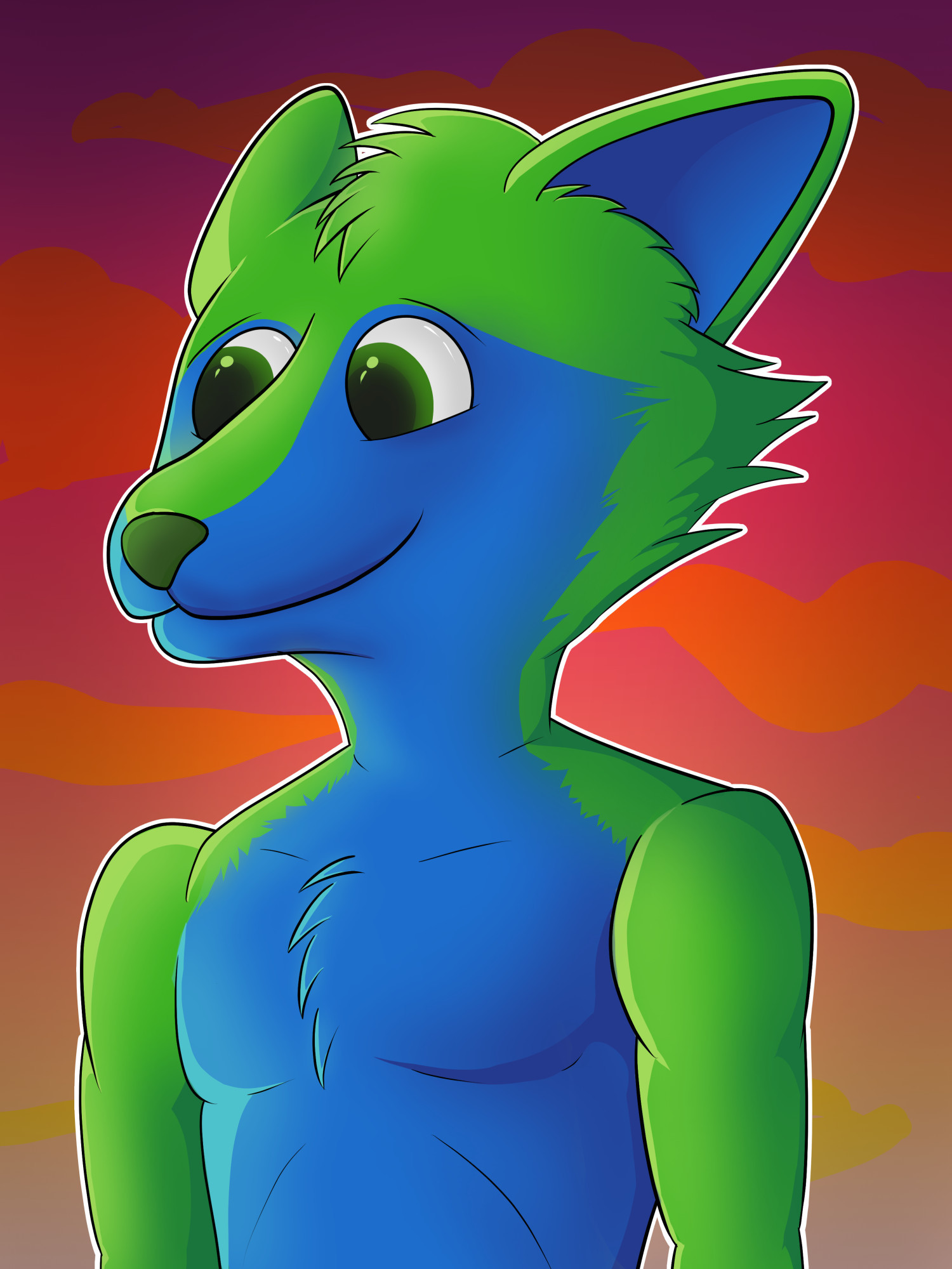 Gift art for Diffurence Furry