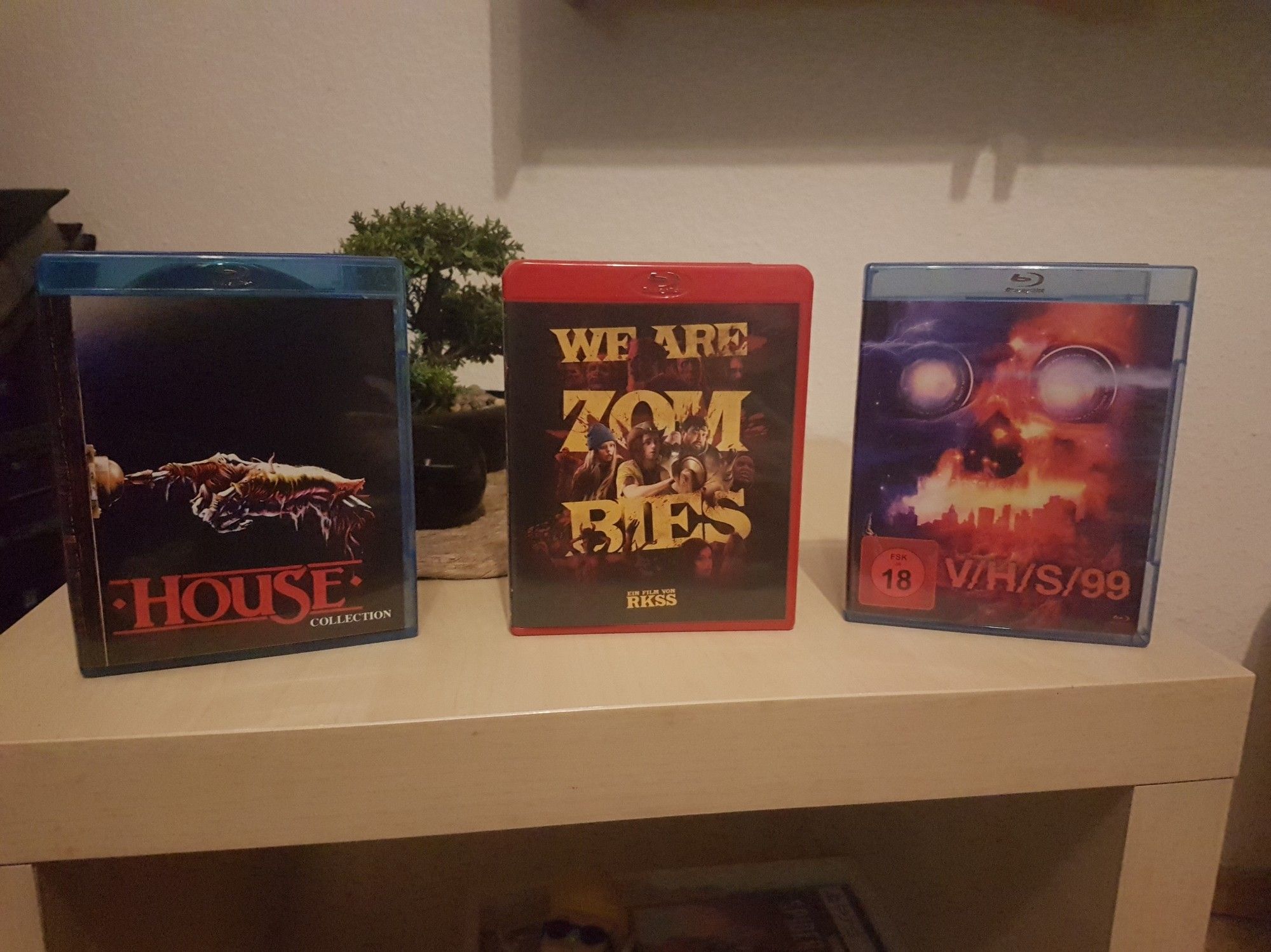 3 Blue Rays

House Collection 

We are Zombies


VHS 99