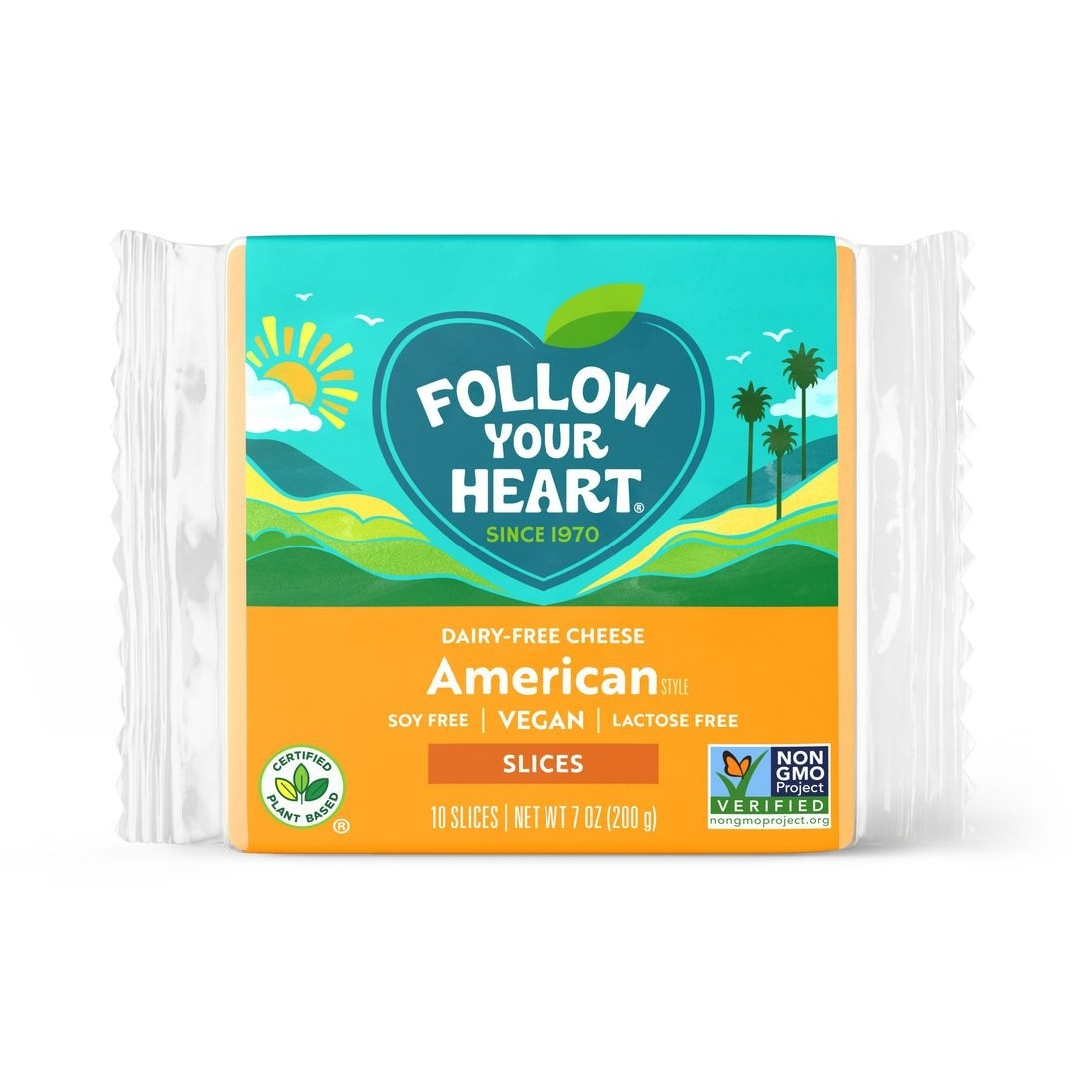 Follow Your Heart Vegan American slice cheese