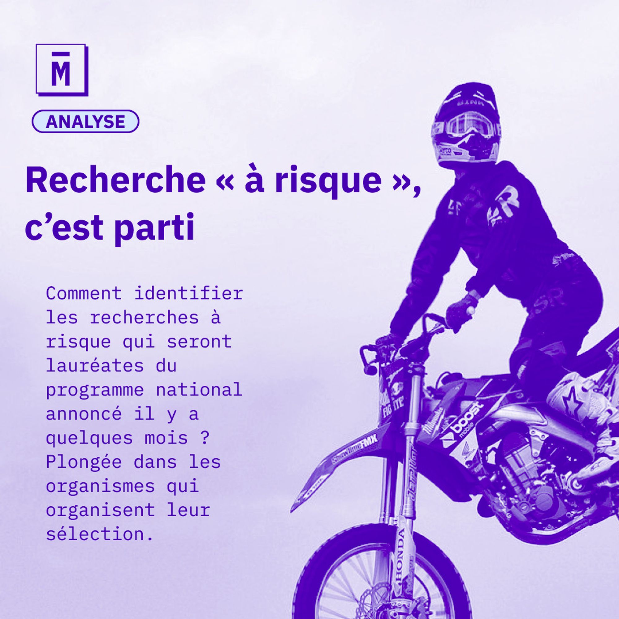 Recherche « à risque », c’est parti
Comment identifier les recherches à risque qui seront lauréates du programme national annoncé il y a quelques mois ? Plongée dans les organismes qui organisent leur sélection.