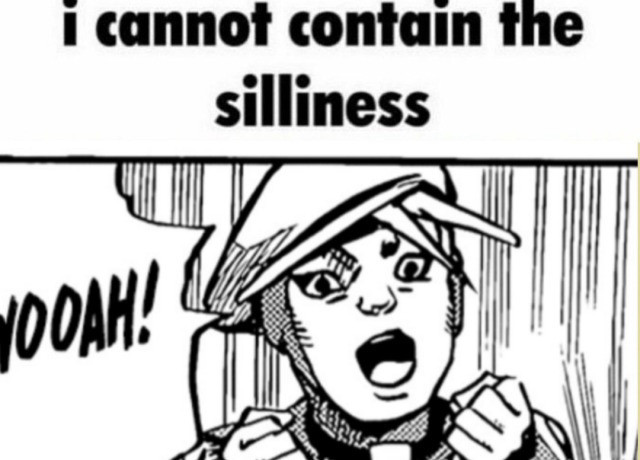 a panel of usagi captioned, “i cannot contain the silliness”