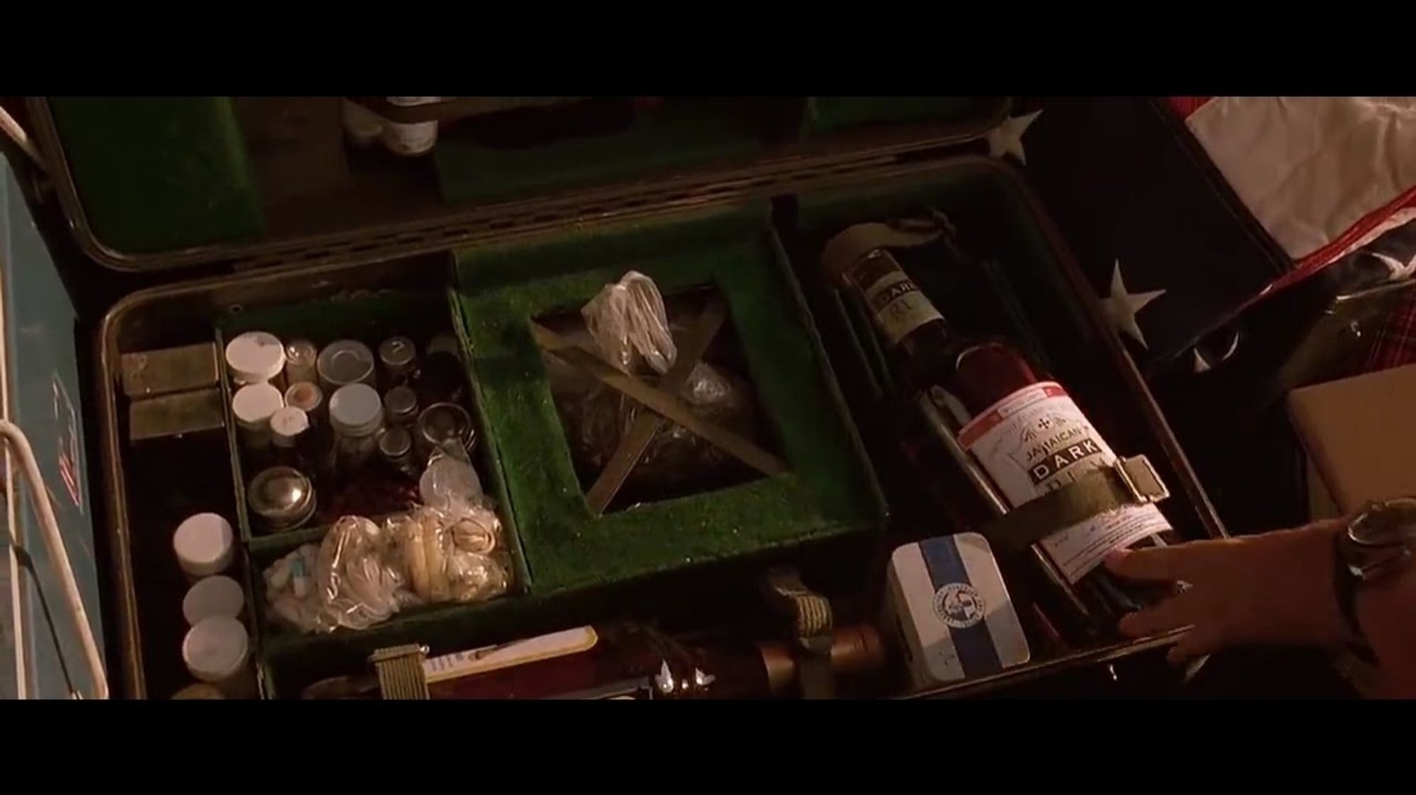 The drug-filled trunk in Fear and Loathing in Las Vegas