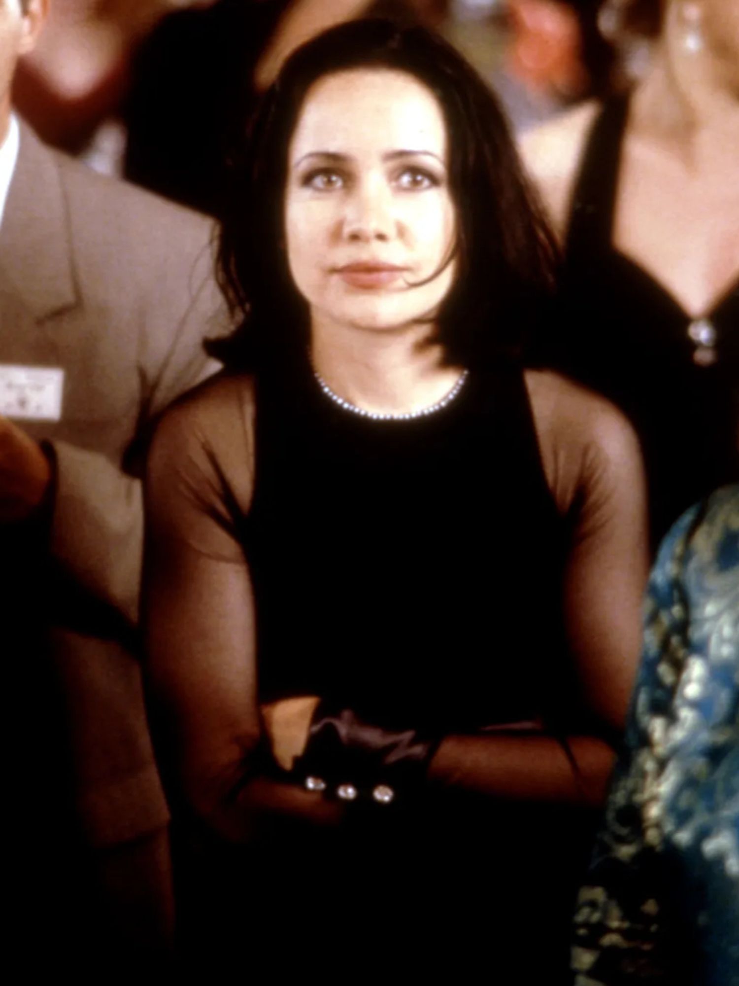 Janeane Garafalo in Romy & Michelle's High School Reunion, she kinda goth