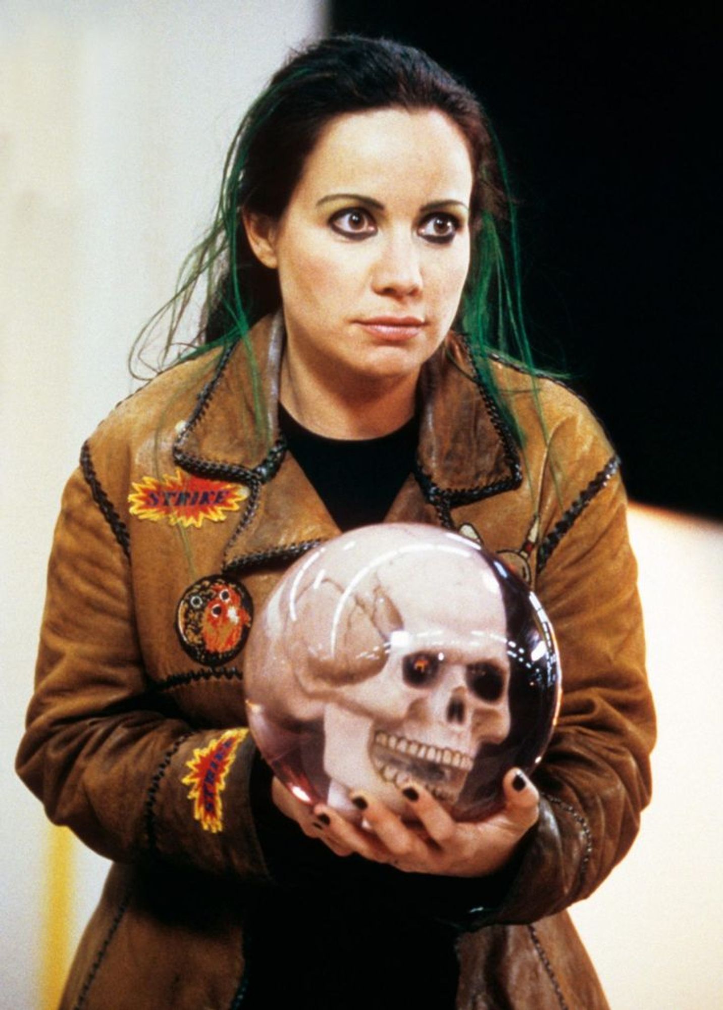 Janeane Garafalo in Mystery Men, she extra goth