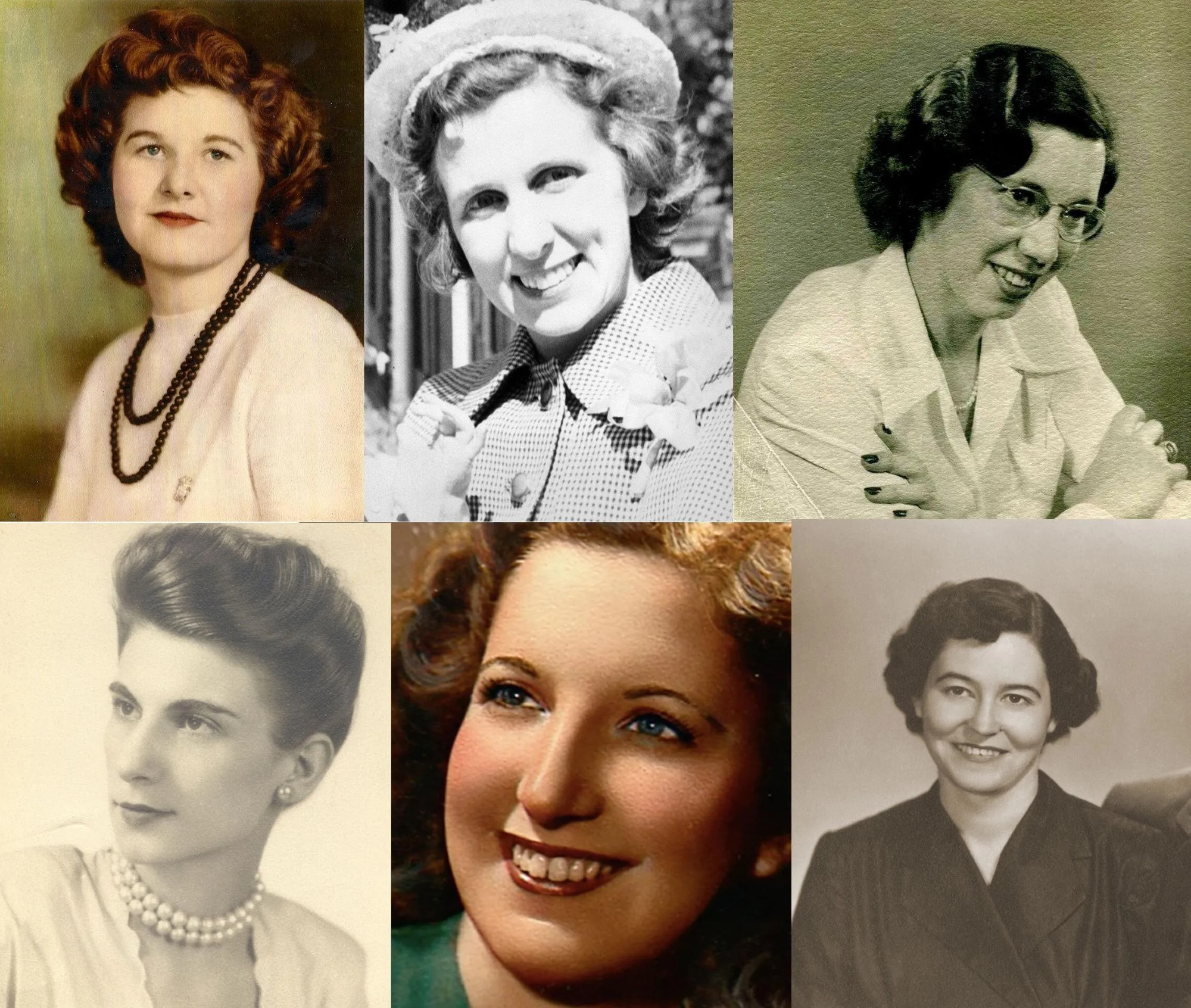 photos de Kathleen Antonelli, Jean Bartik, Betty Holberton, Marlyn Meltzer, Frances Spence et Ruth Teitelbaum