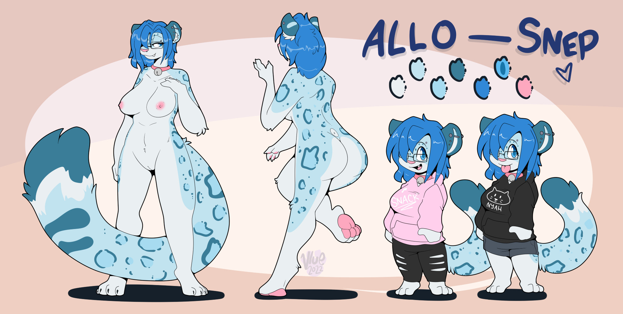 Allo's nude ref sheet