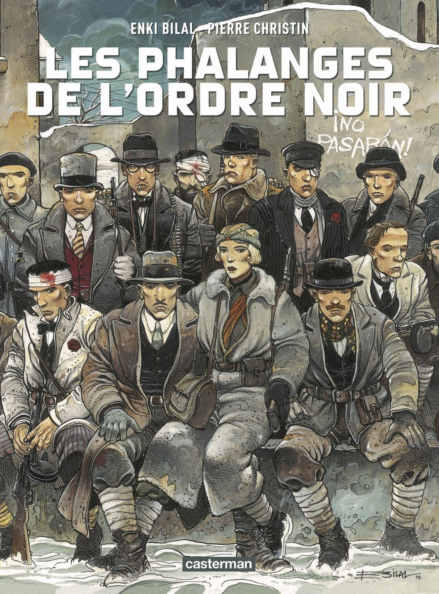 Couverture de la BD "Les phalanges de l'ordre noir" de Christin et Bilal