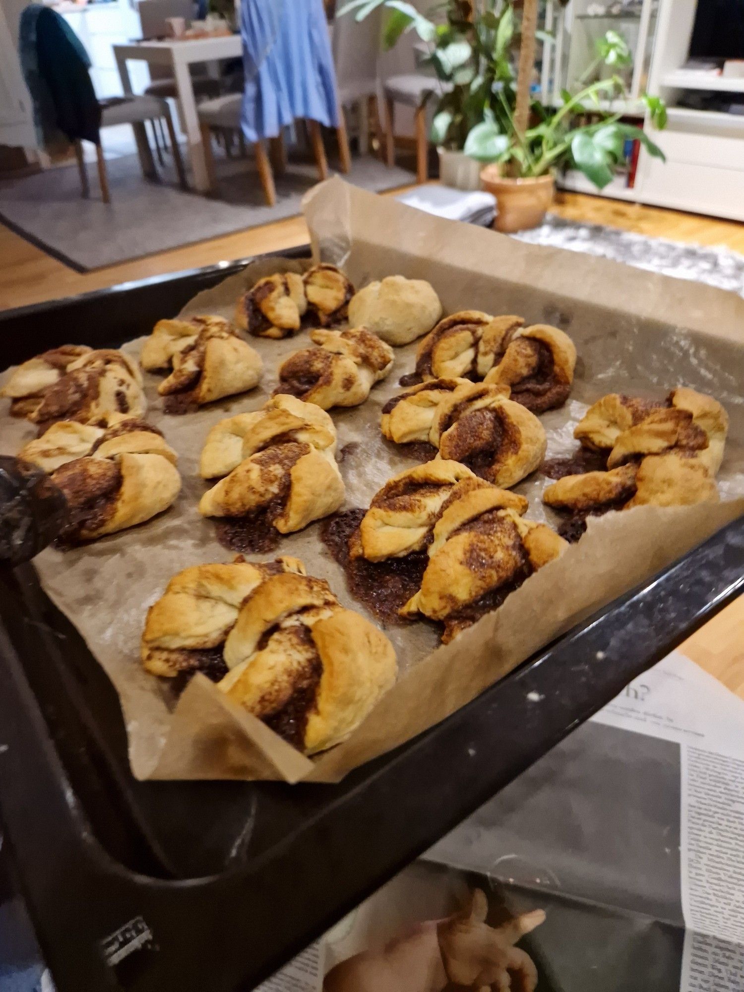 Zimtschnecken bin meiner Tochter!