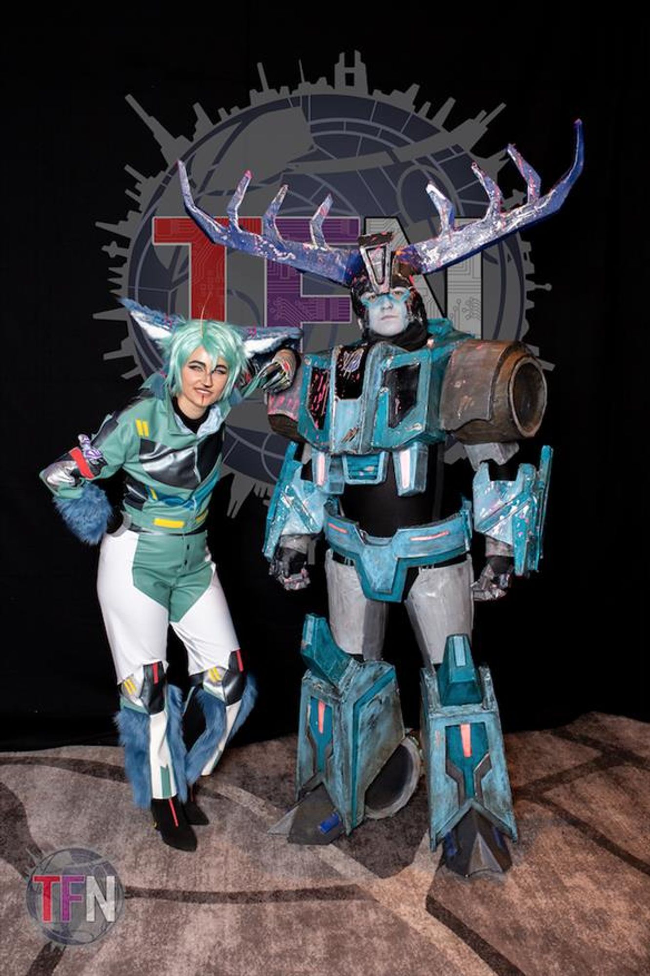 RID (2015) Steeljaw and Thunderhoof Cosplayers!