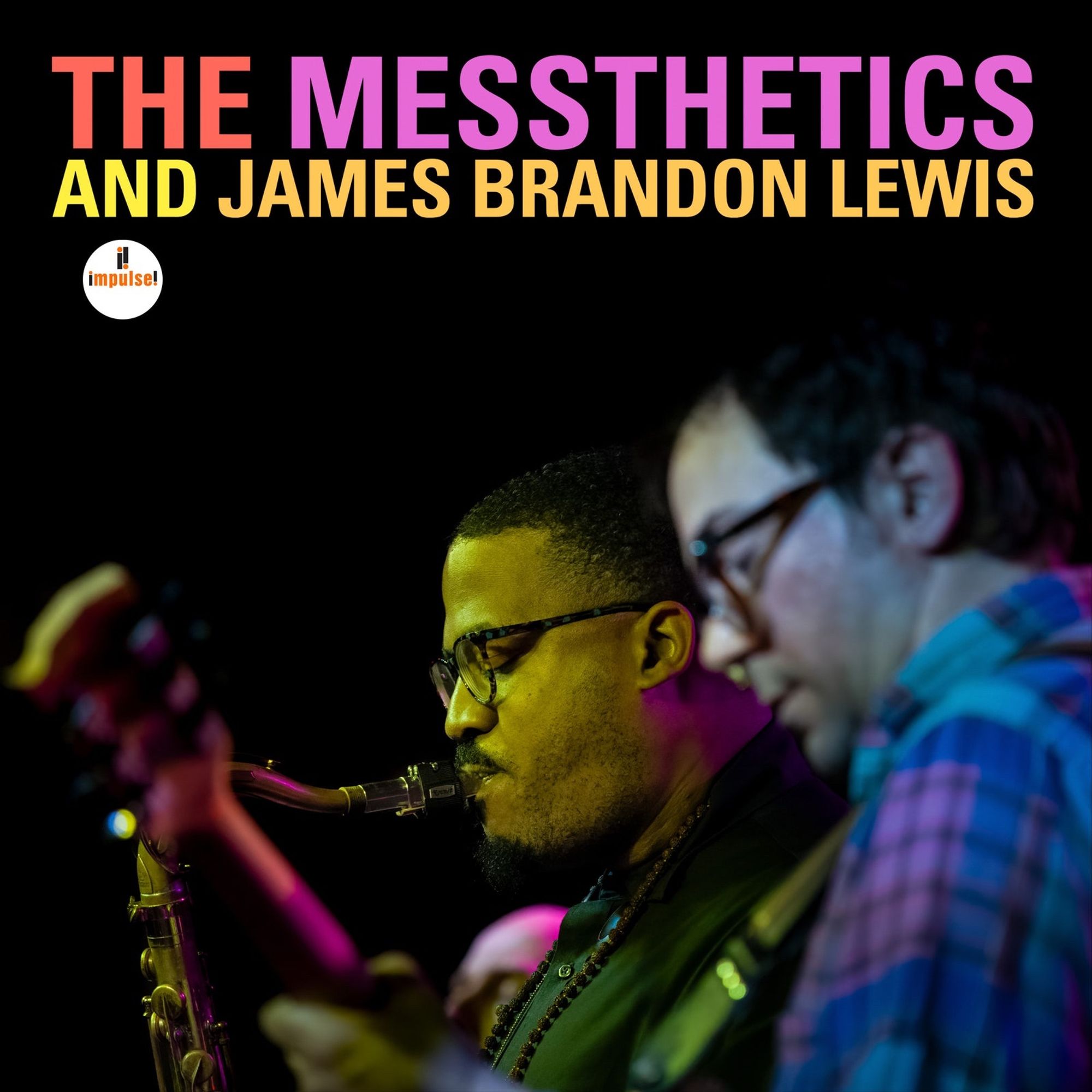 The Messthetics and James Brandon Lewis s/t album cover