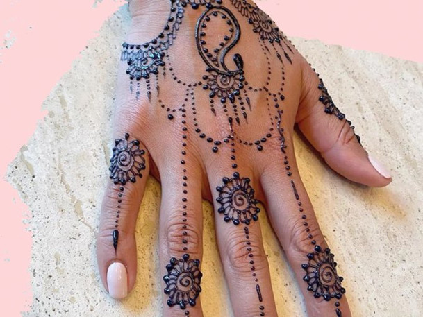 Henna patterns