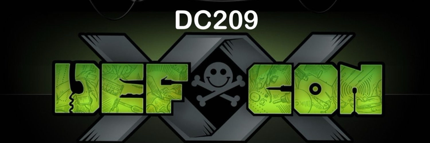 DEF CON green logo for DC20 with DC209 In white over the banner image