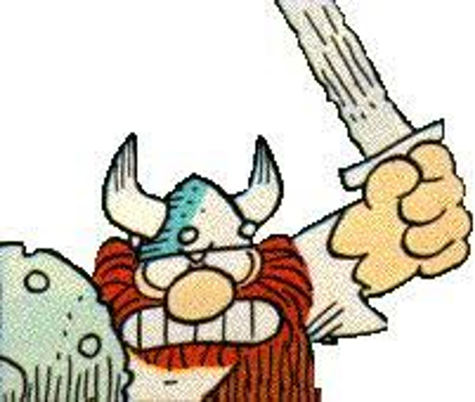 Terrifying raider, Hagar the Horrible.