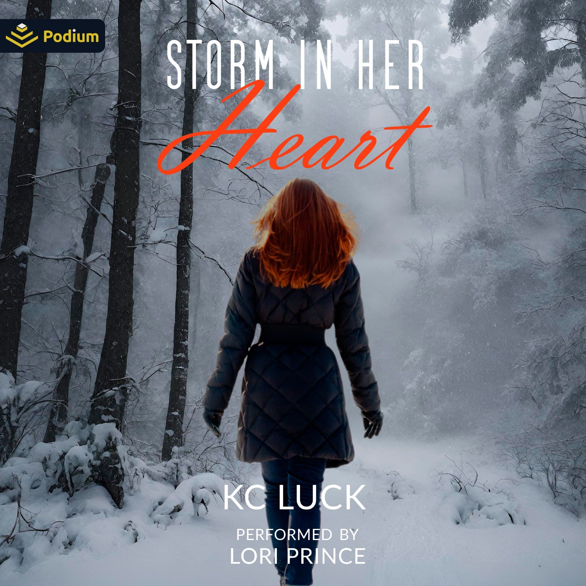 Cover of the audiobook for Storm in Her Heart