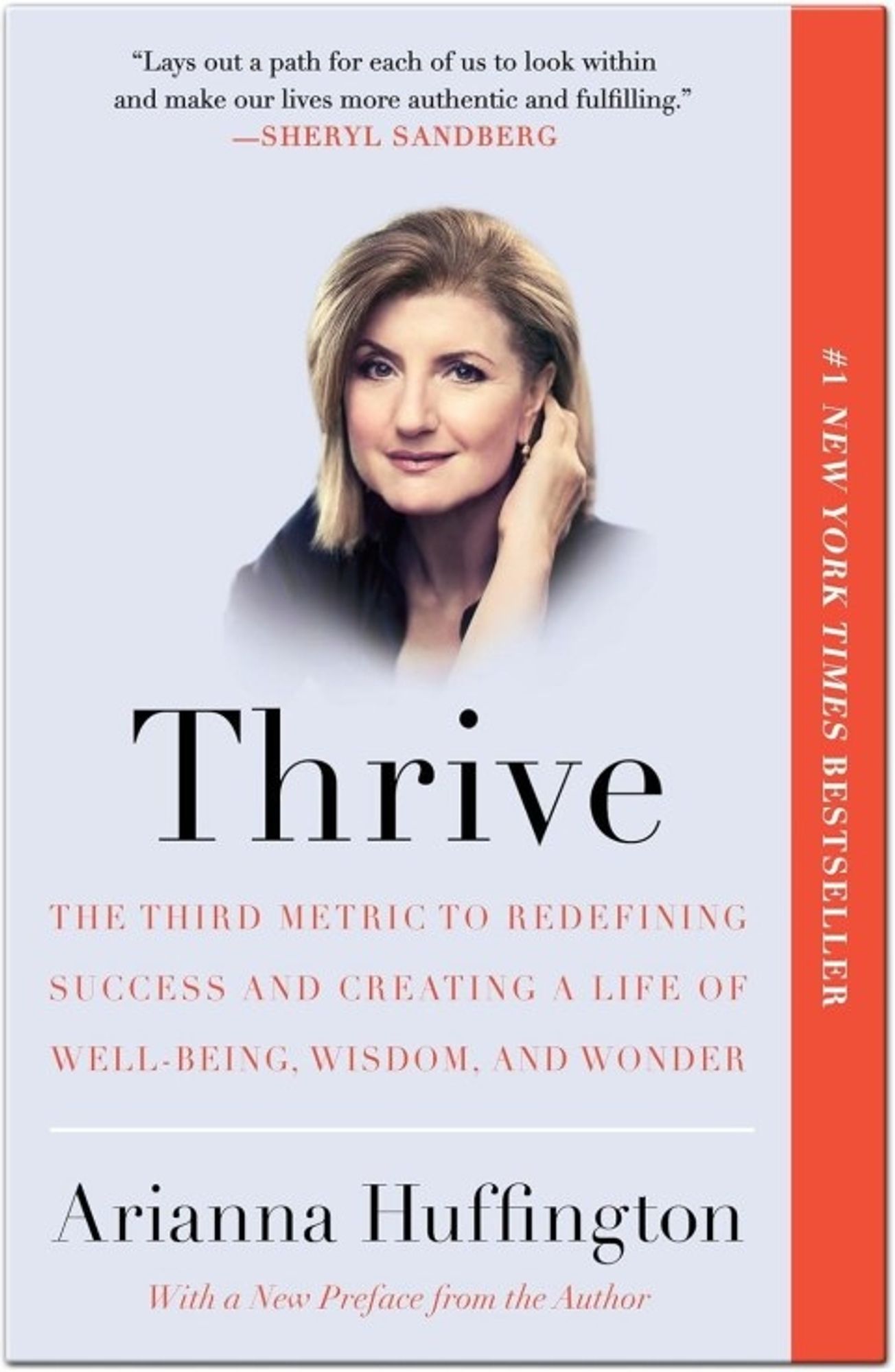 Book Summary : Thrive: The Third Metric to Redefining Success and Creating a Life of Well-Being Wisdom and Wonder by Arianna Huffington