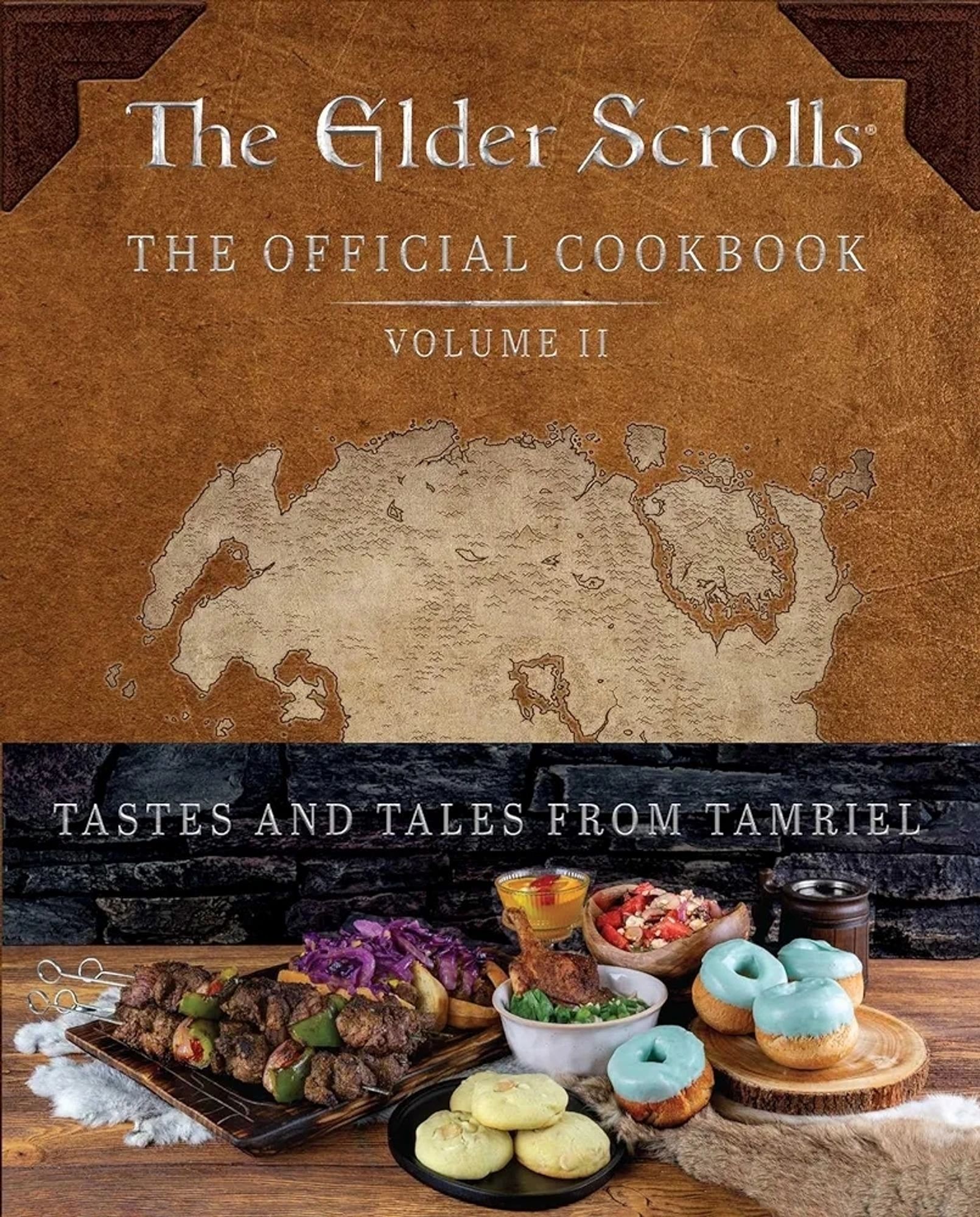 Cover of the Elder Scrolls Cookbook Volume 2.