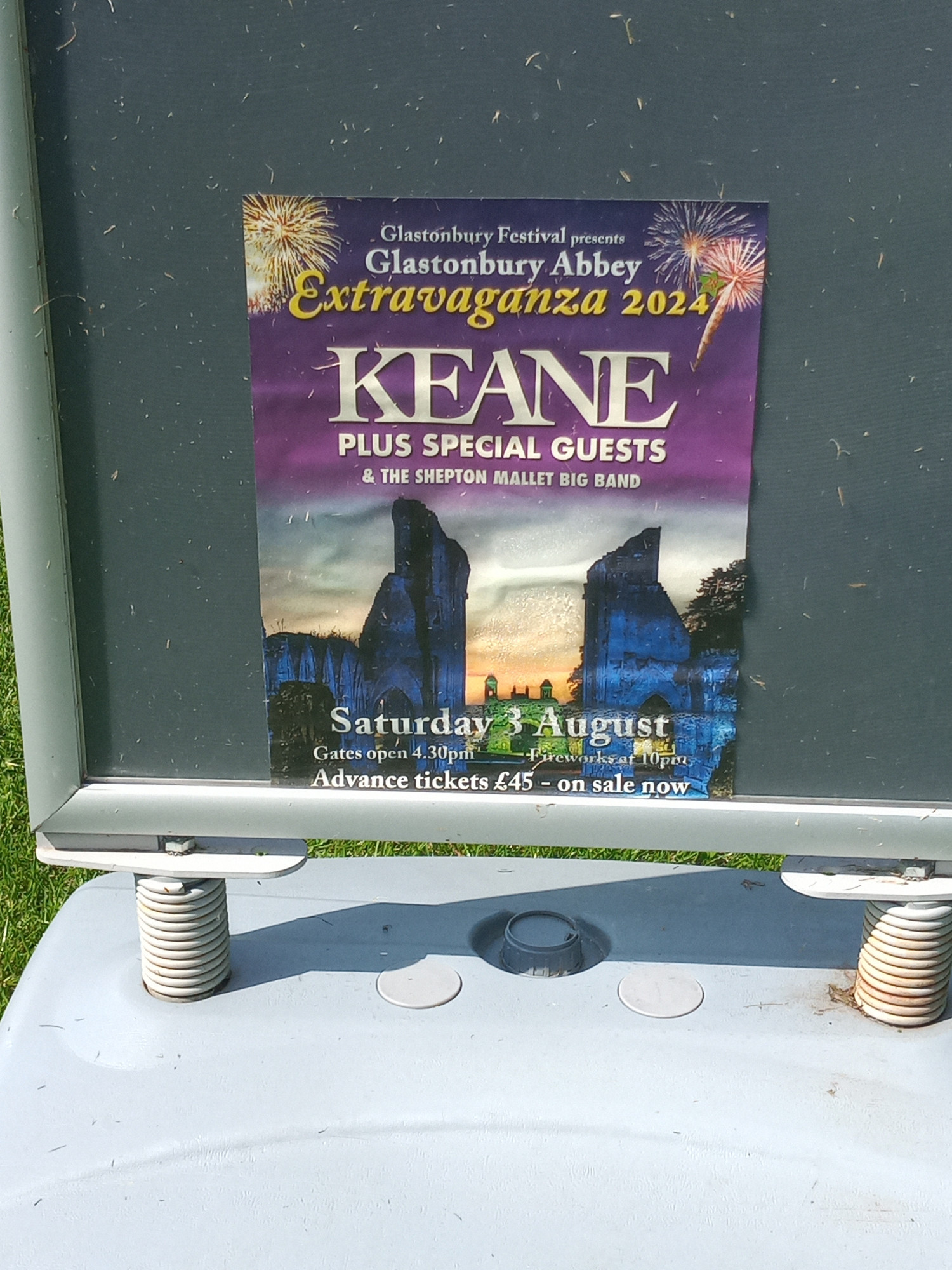 Shepton Mallet Big Band + Keane poster