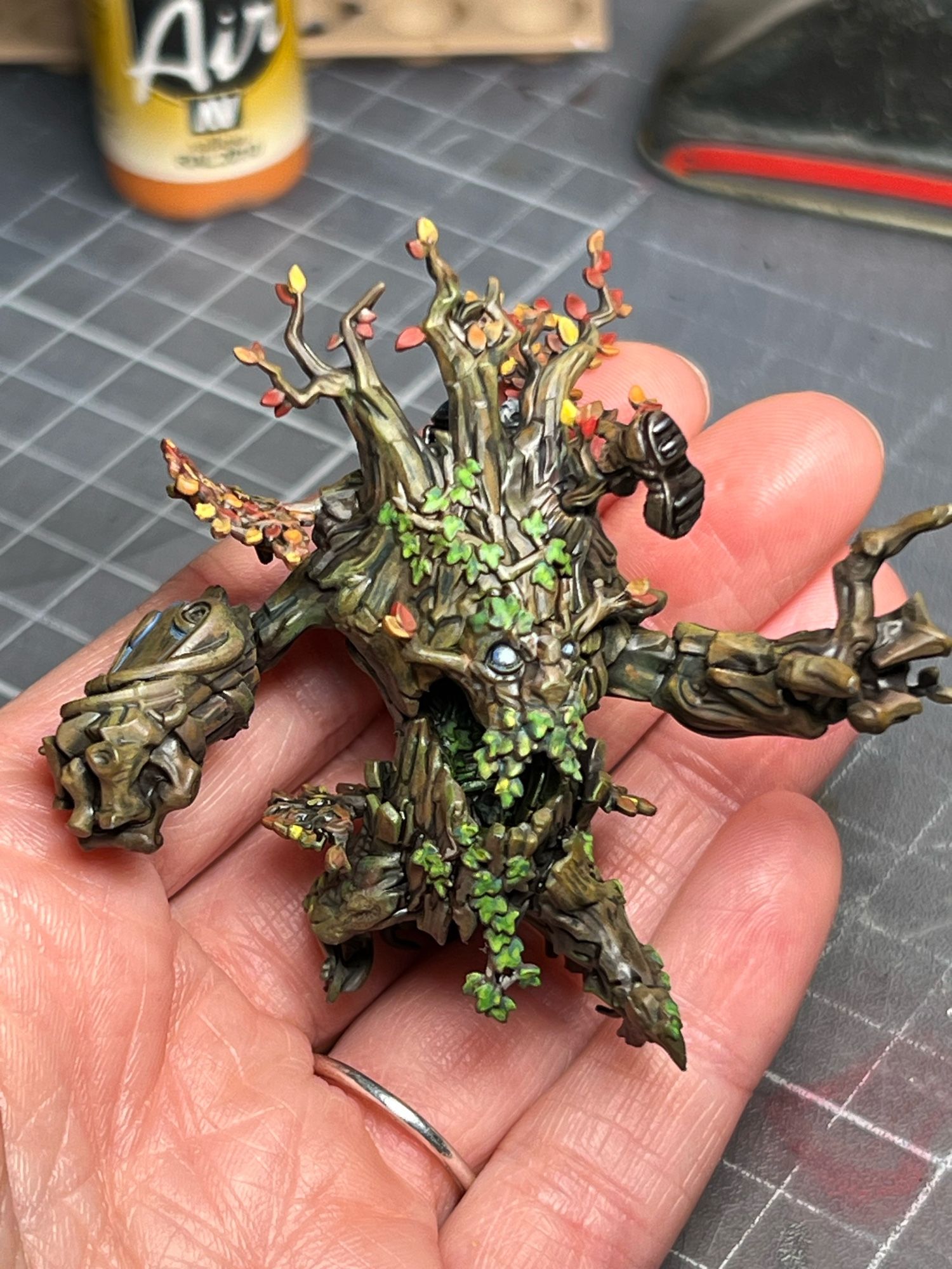 Wip treeman from Blood Bowl front