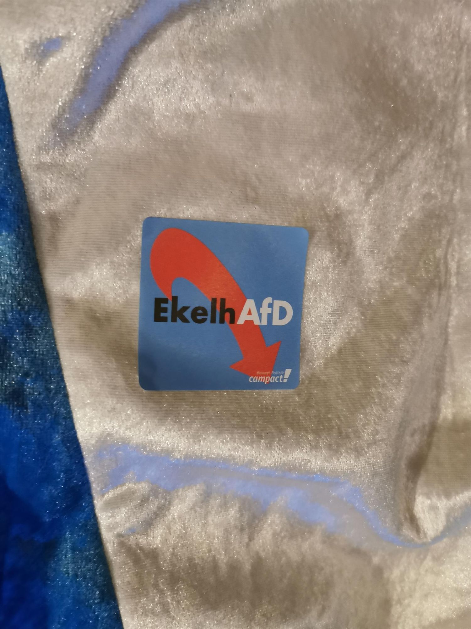 Sticker der die afd ablehnt 