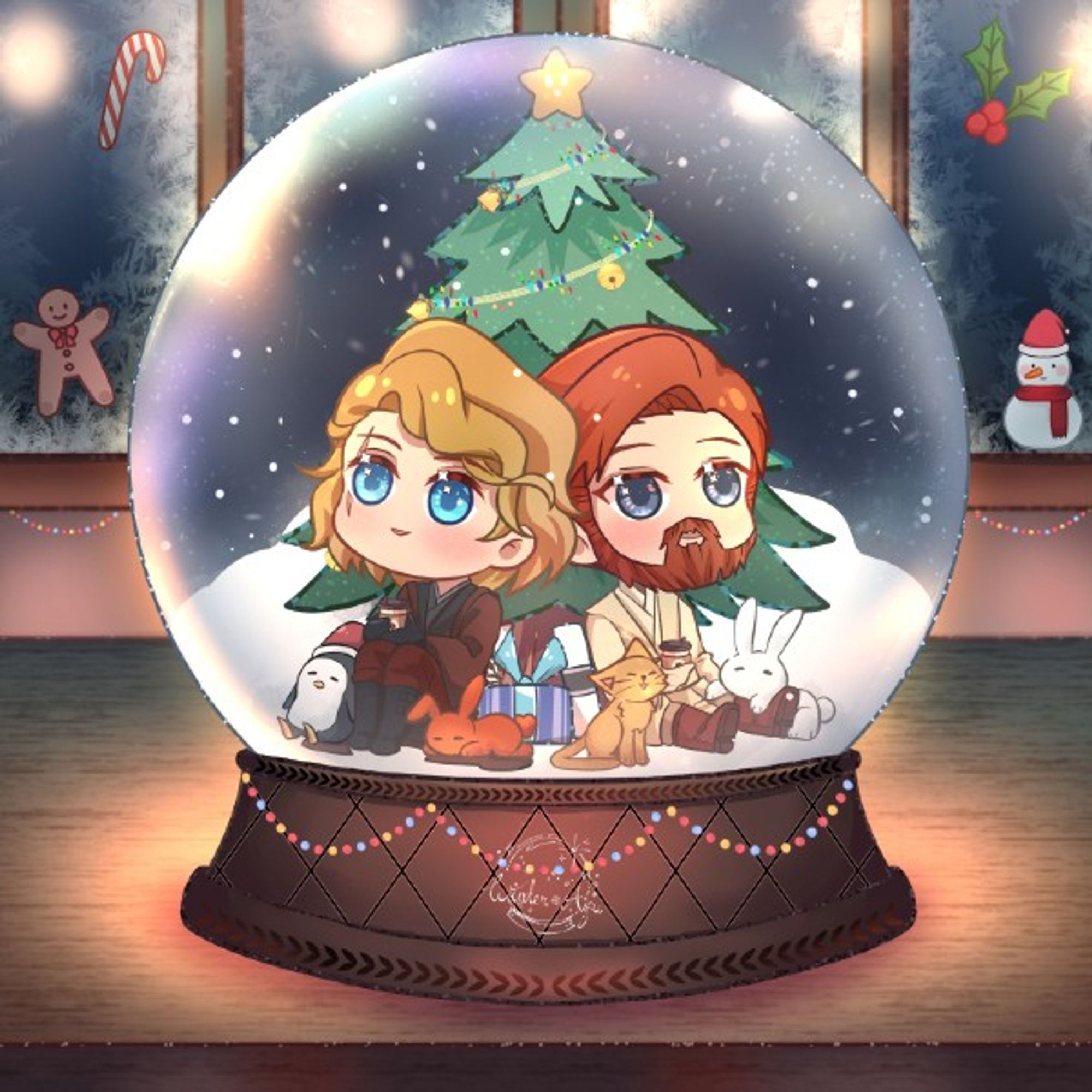 Obikin Snow Globe by Aifu