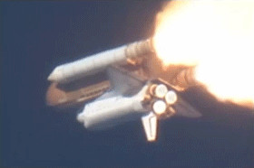 GIF of SRB Separation, STS-117