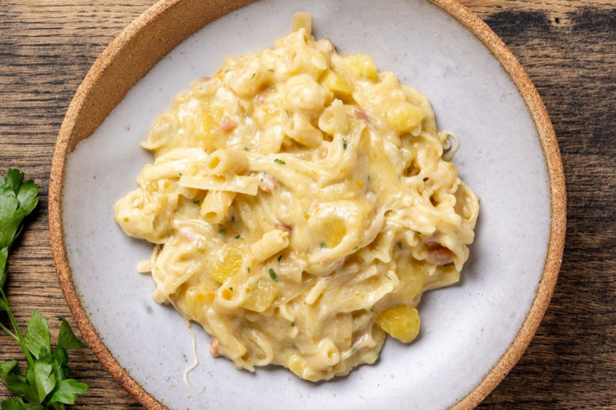 foto di Pasta, patate e provola