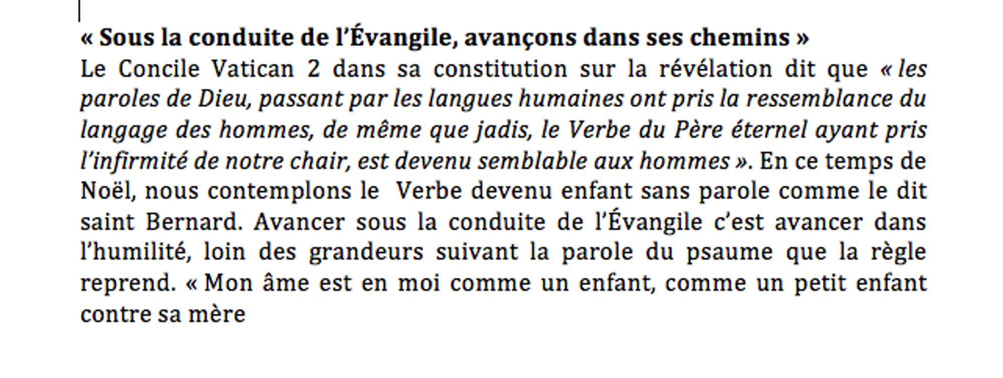 commentaire règle de saint Benoît