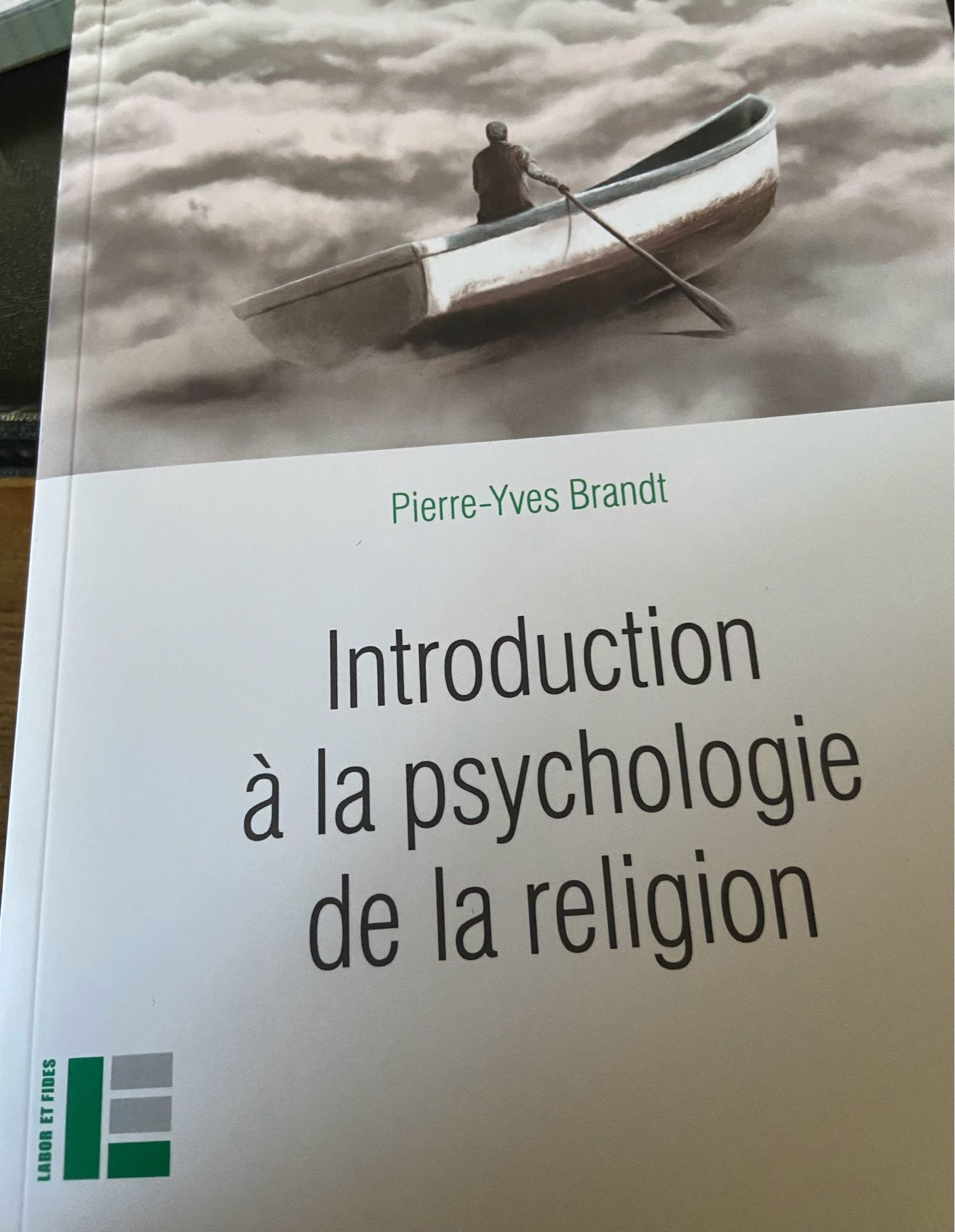 Converture du livre de P Y Brandt sur la psychologie de la religion