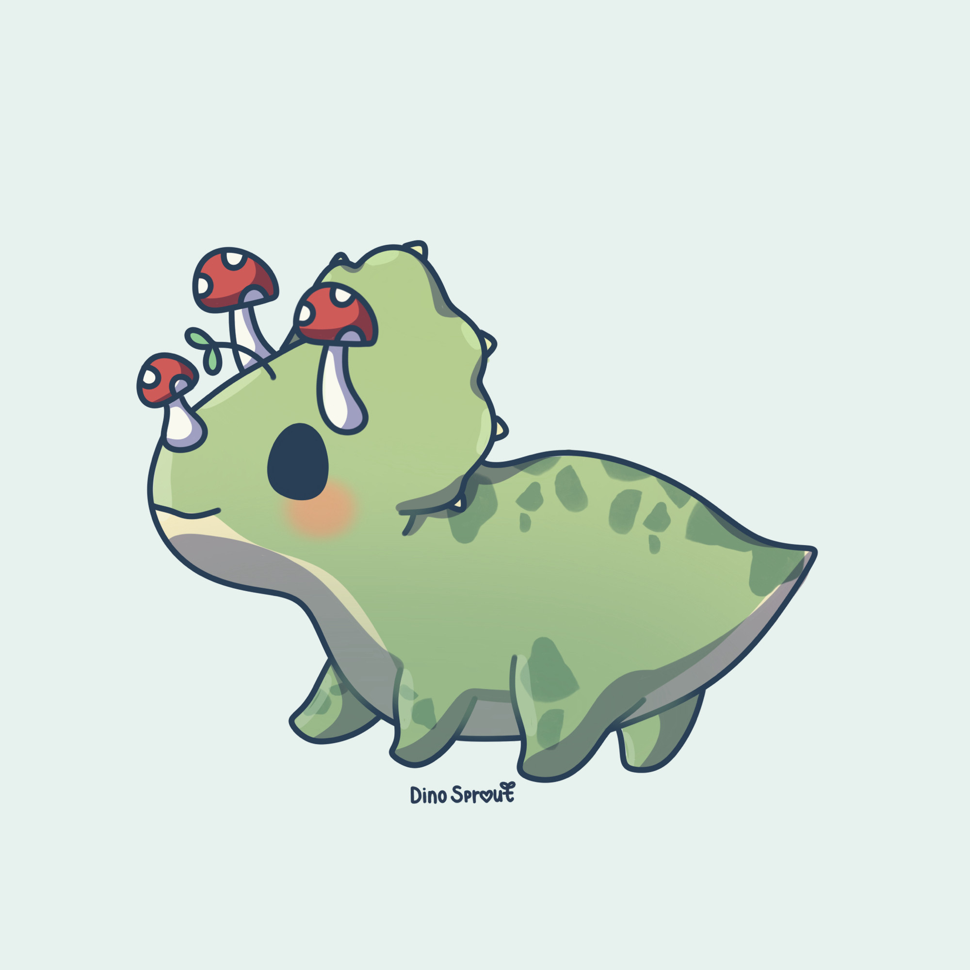 Mushroom  Triceratops