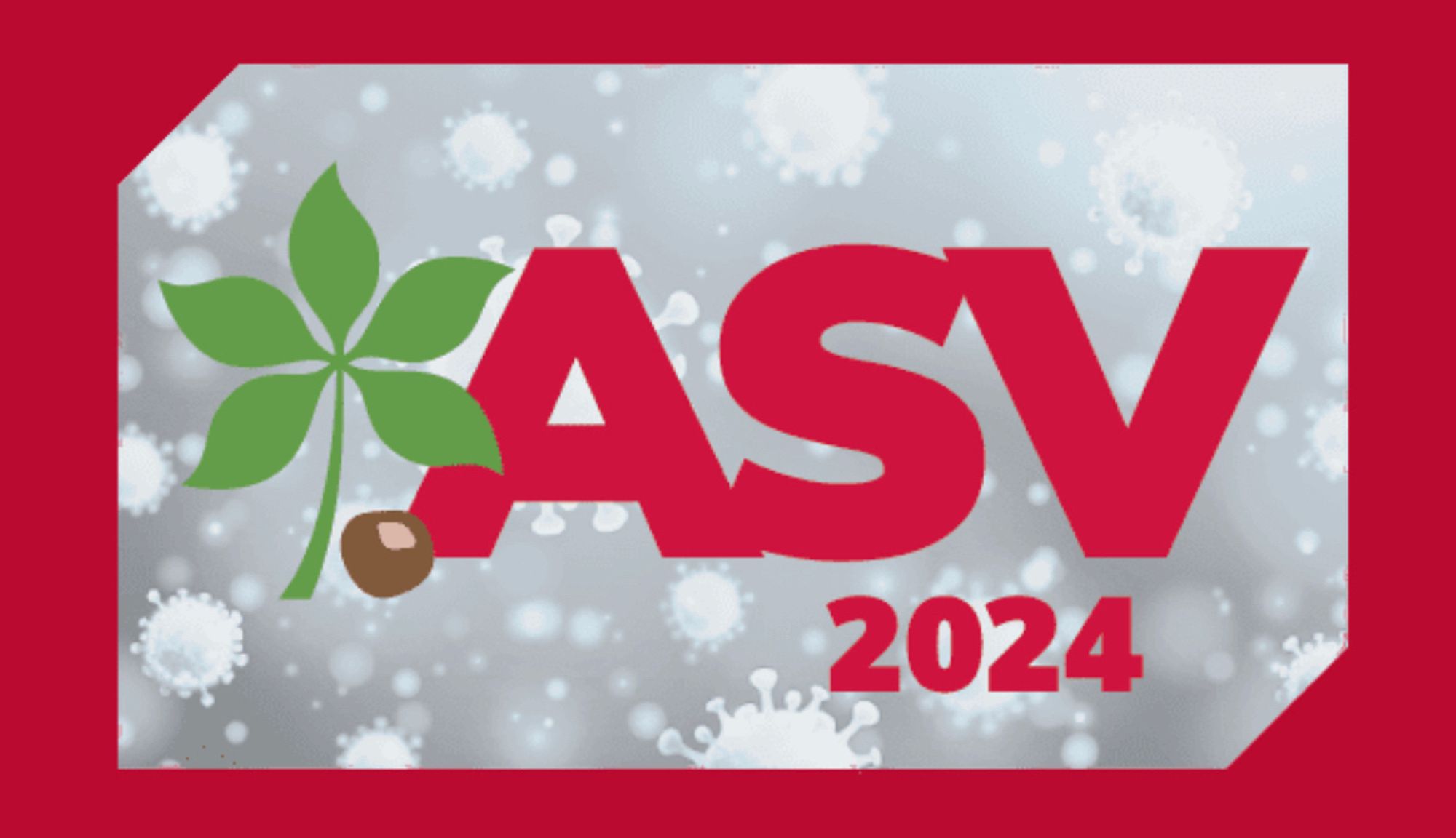 ASV 2024 logo showing a buckeye, representing Ohio.