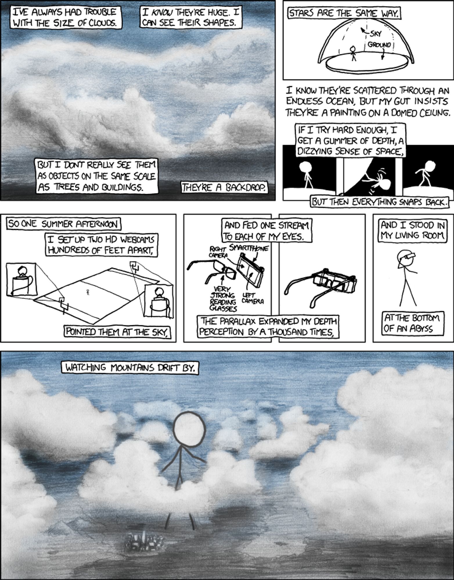 xkcd 941: Depth Perception