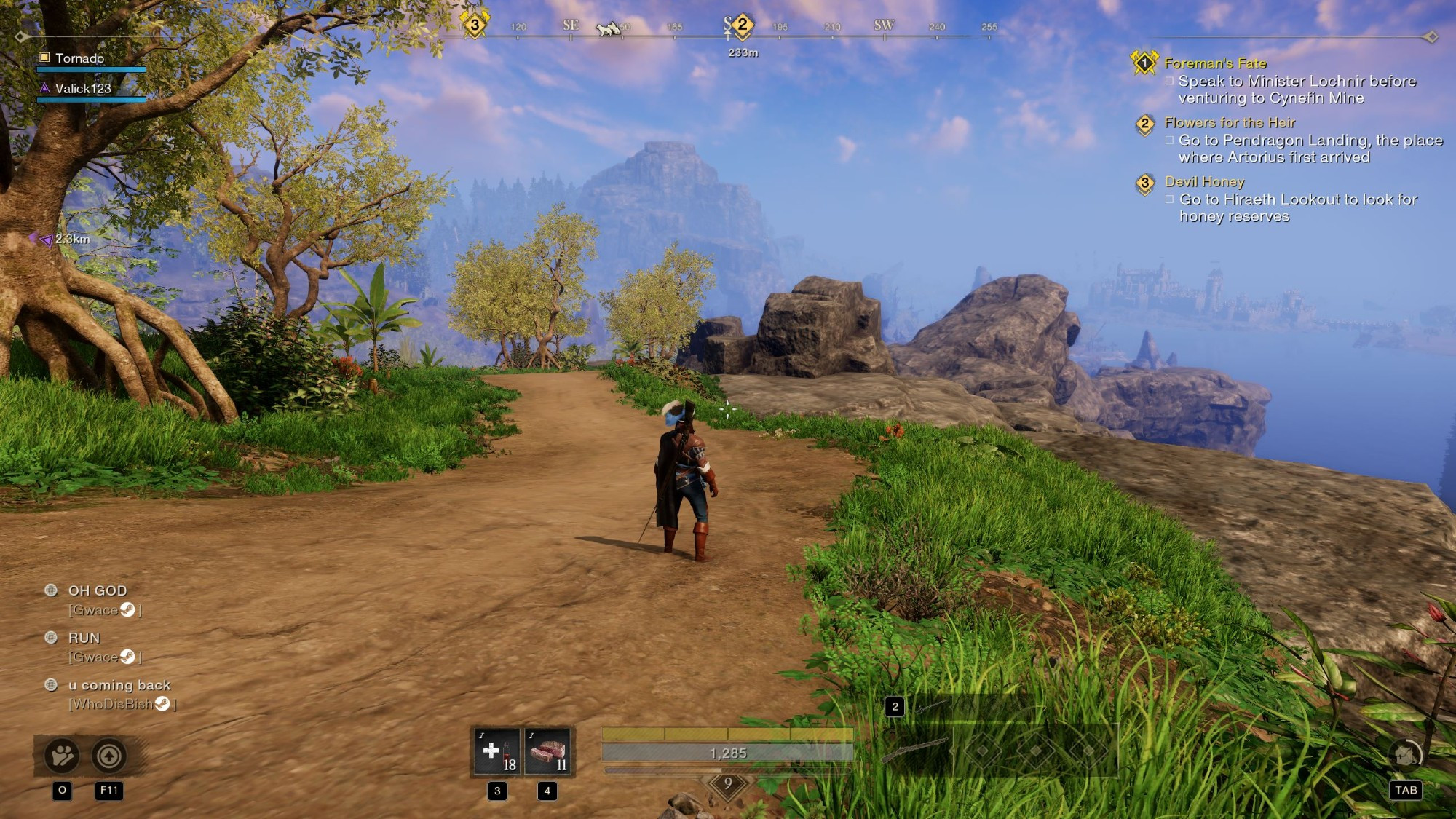 A screenshot from the video game New Worlds