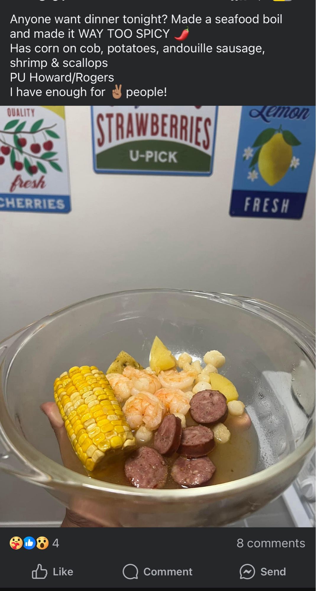 This “seafood boil” looks very bad!