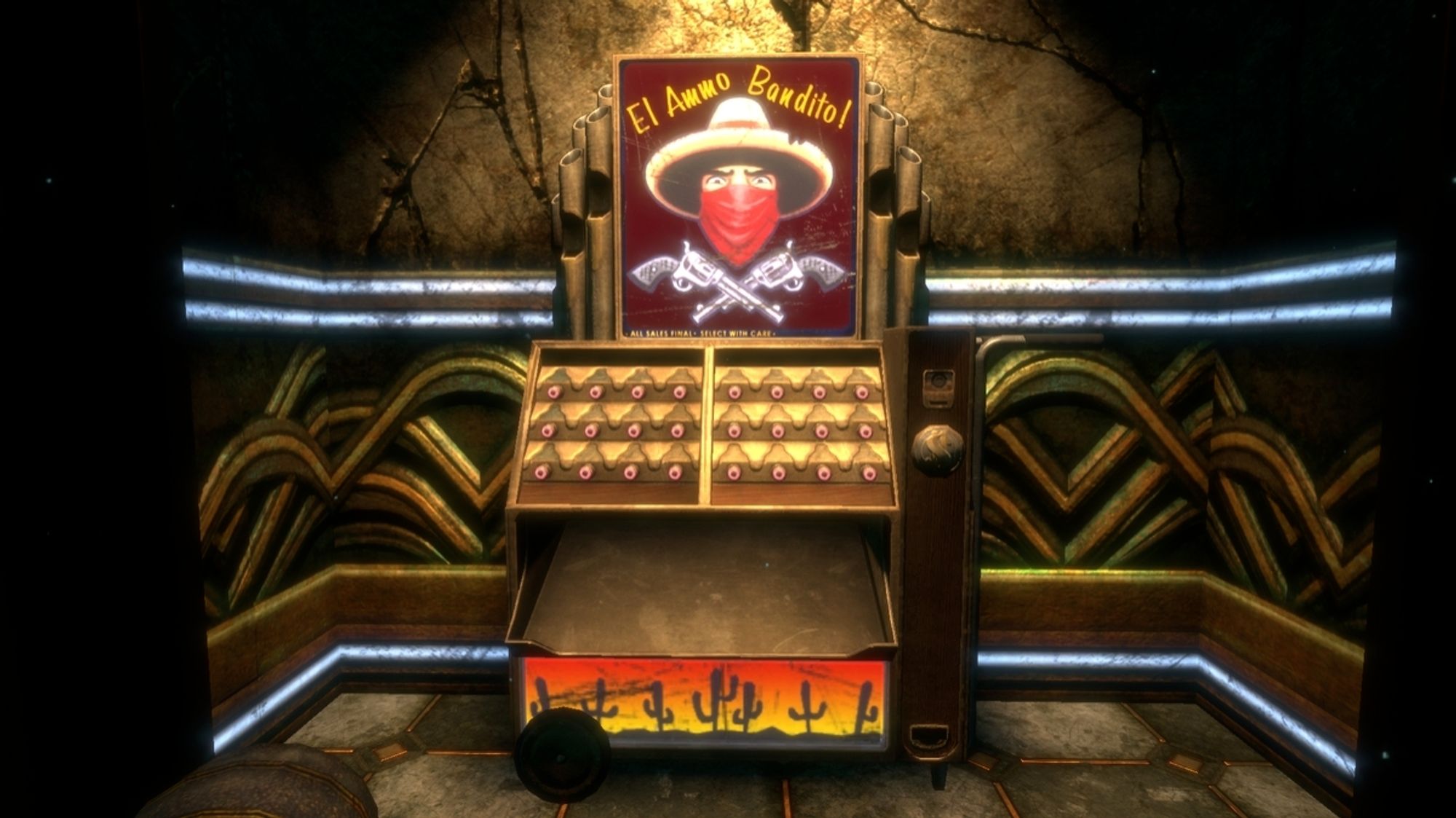 Ammo Bandito vending machine from BioShock