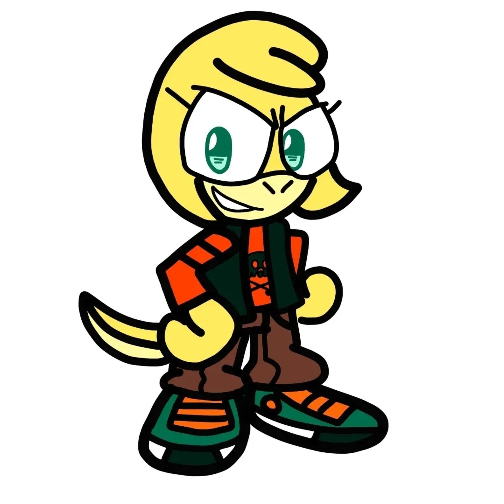 Harper still looks the same for the most part, though I decided to give her a new jacket and a new, more vibrant colour palette