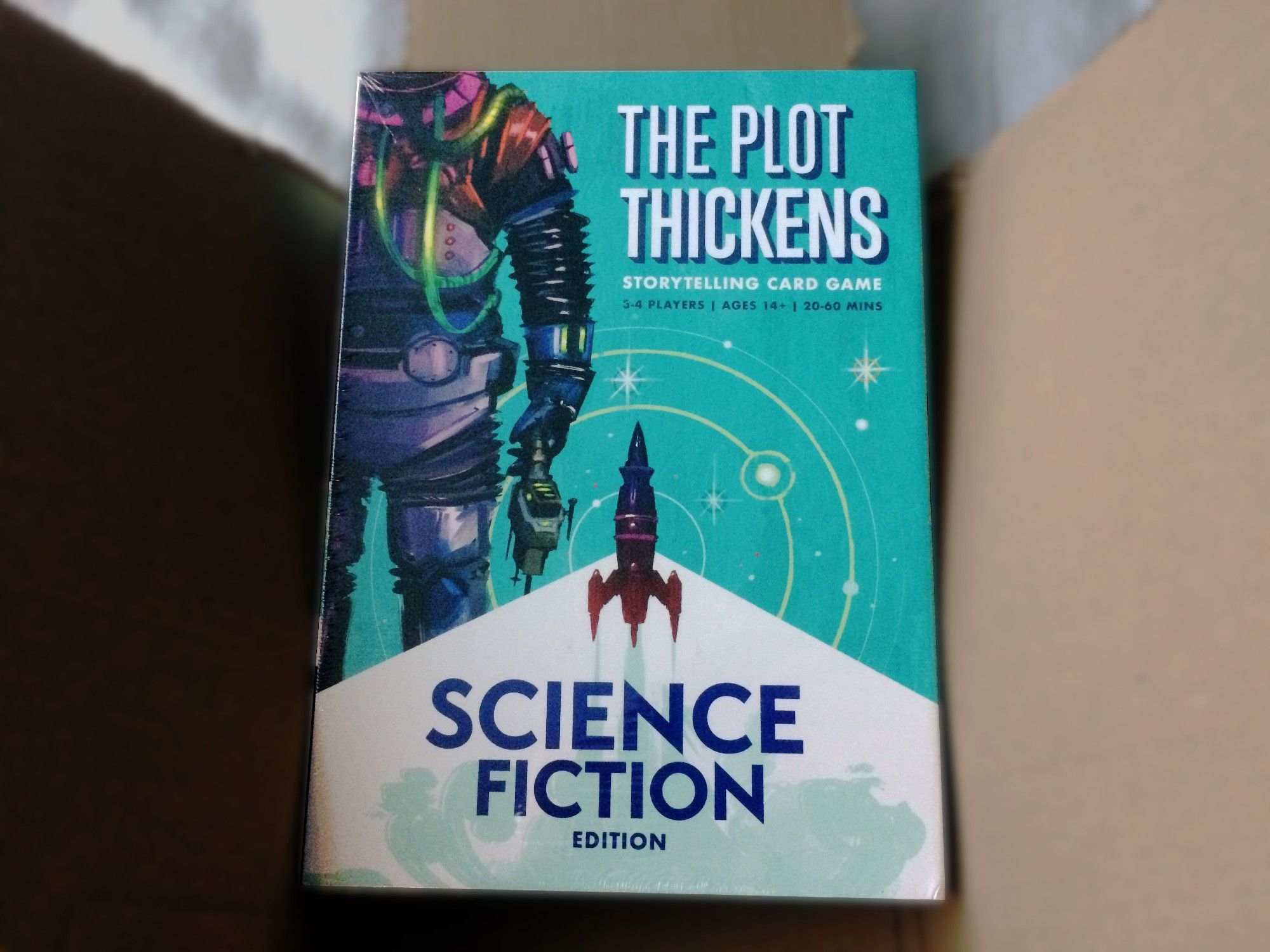 the box for The Plot Thickens (Science Fiction Edition)