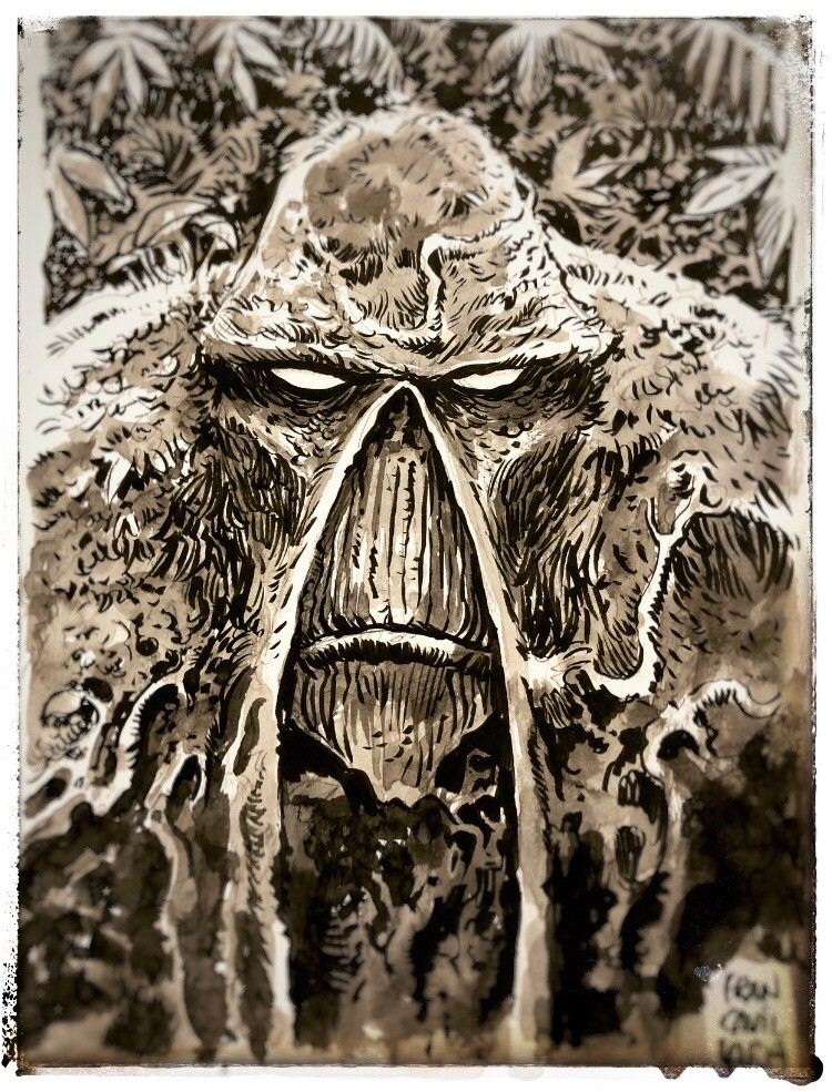 Swamp thing in the swamp 