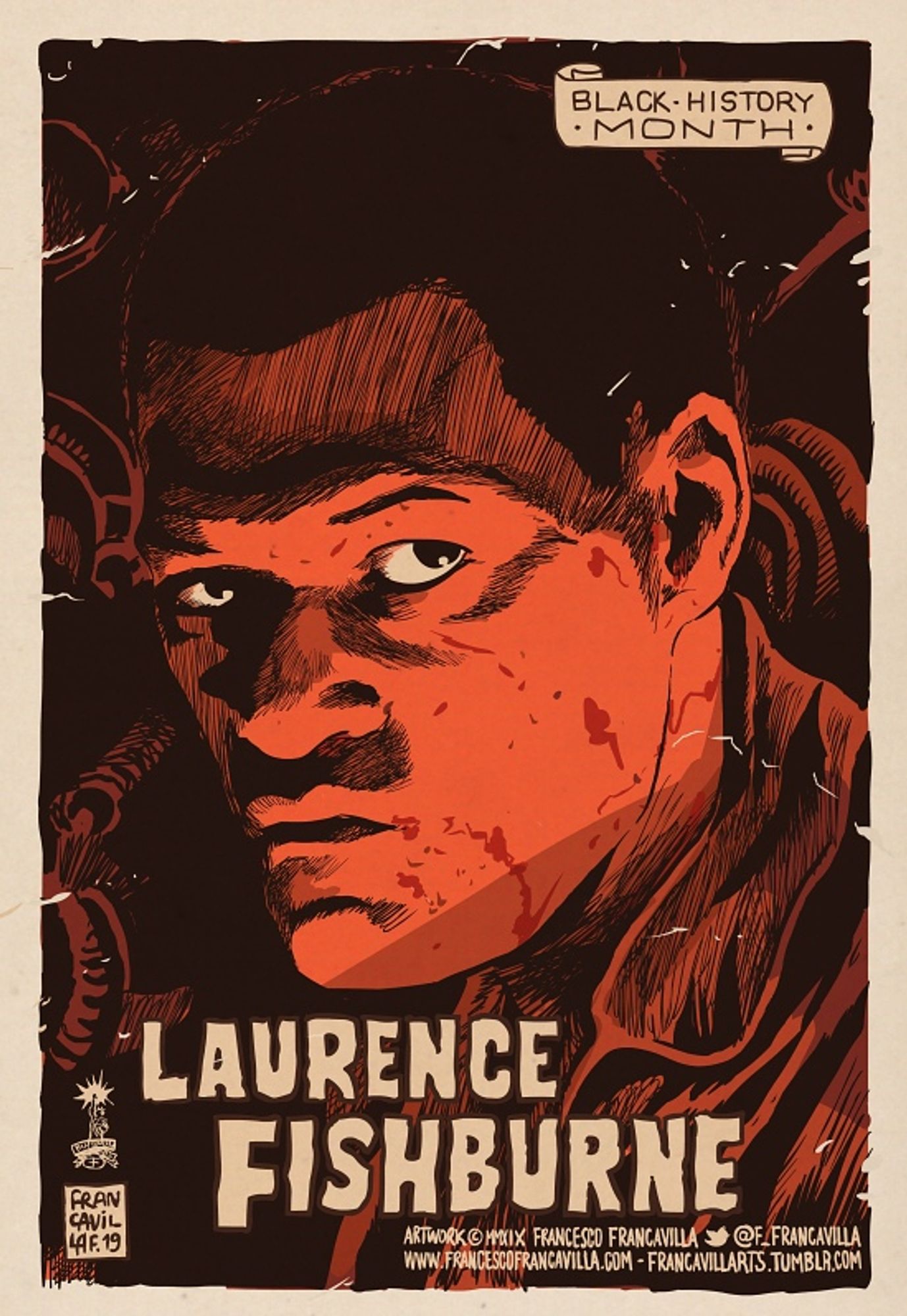 Fishburne in EVENT HORIZON