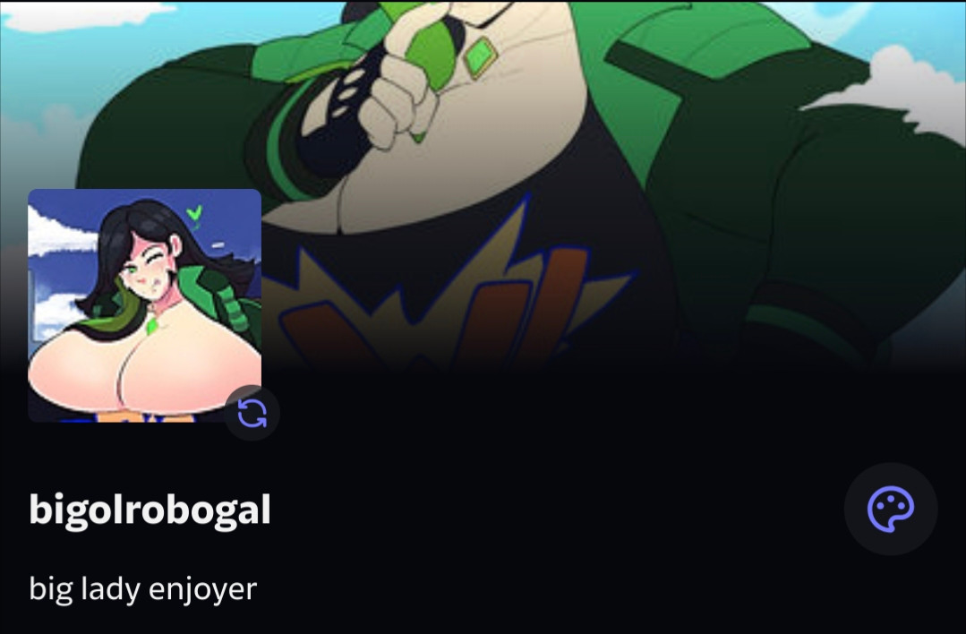 Picture of my Deviantart account - "bigolrobogal".