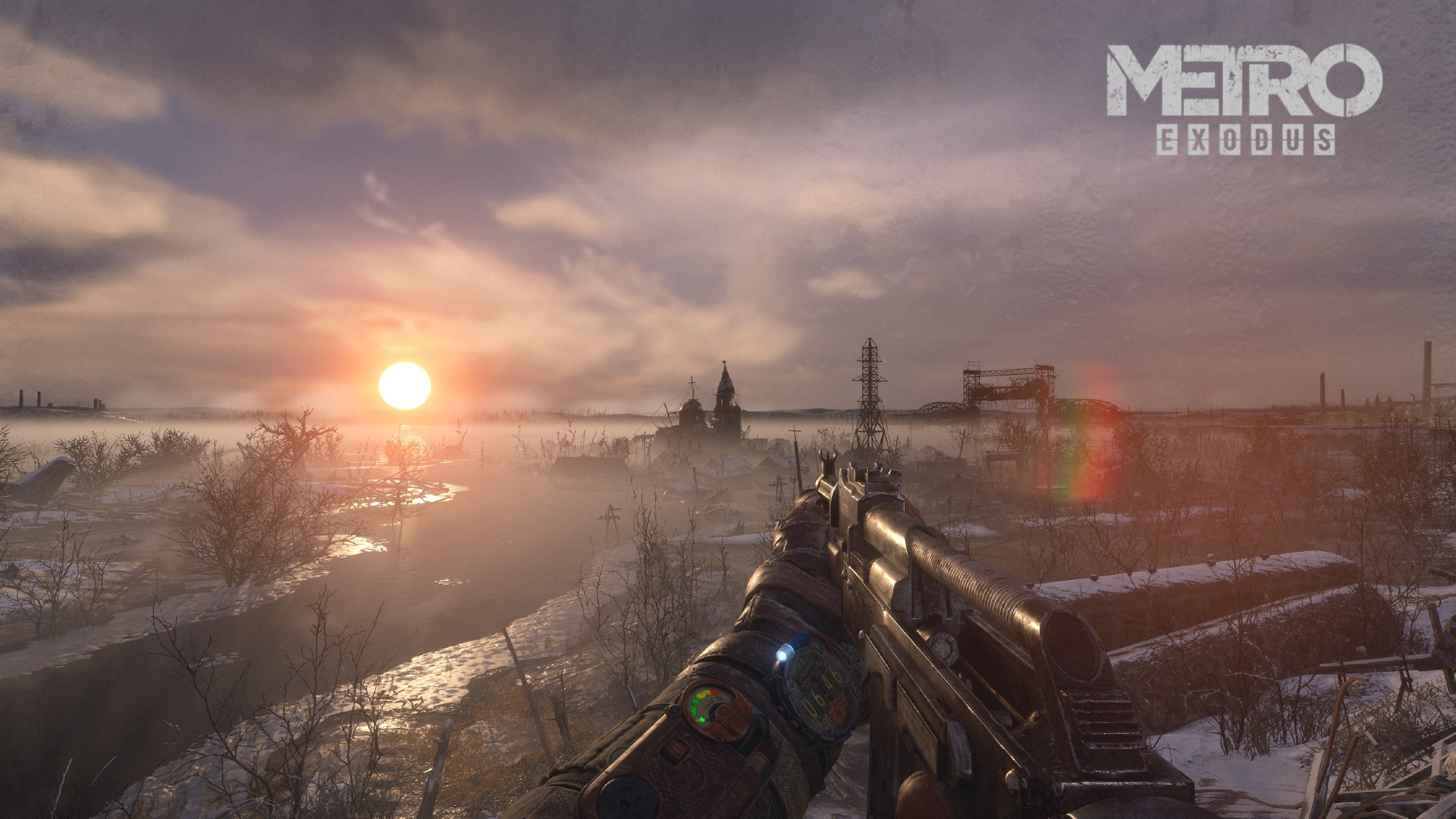 Metro Exodus Open Area Sunset