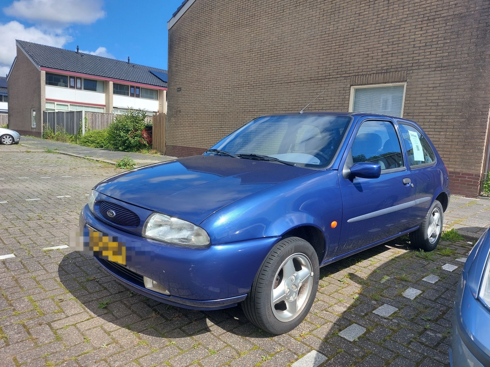 Ford fiesta techno editie, 163000 van juli 1999, apk tot juli 2025