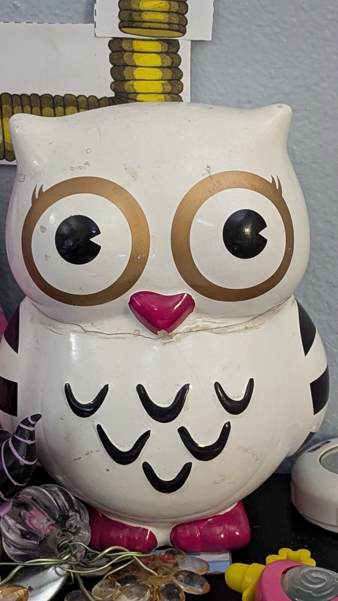 Porcelain owl