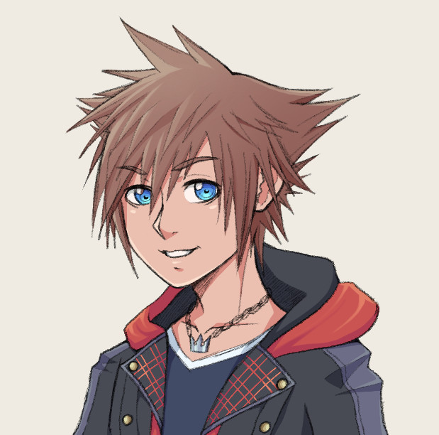 KH3 Sora art - Bust / Chest piece