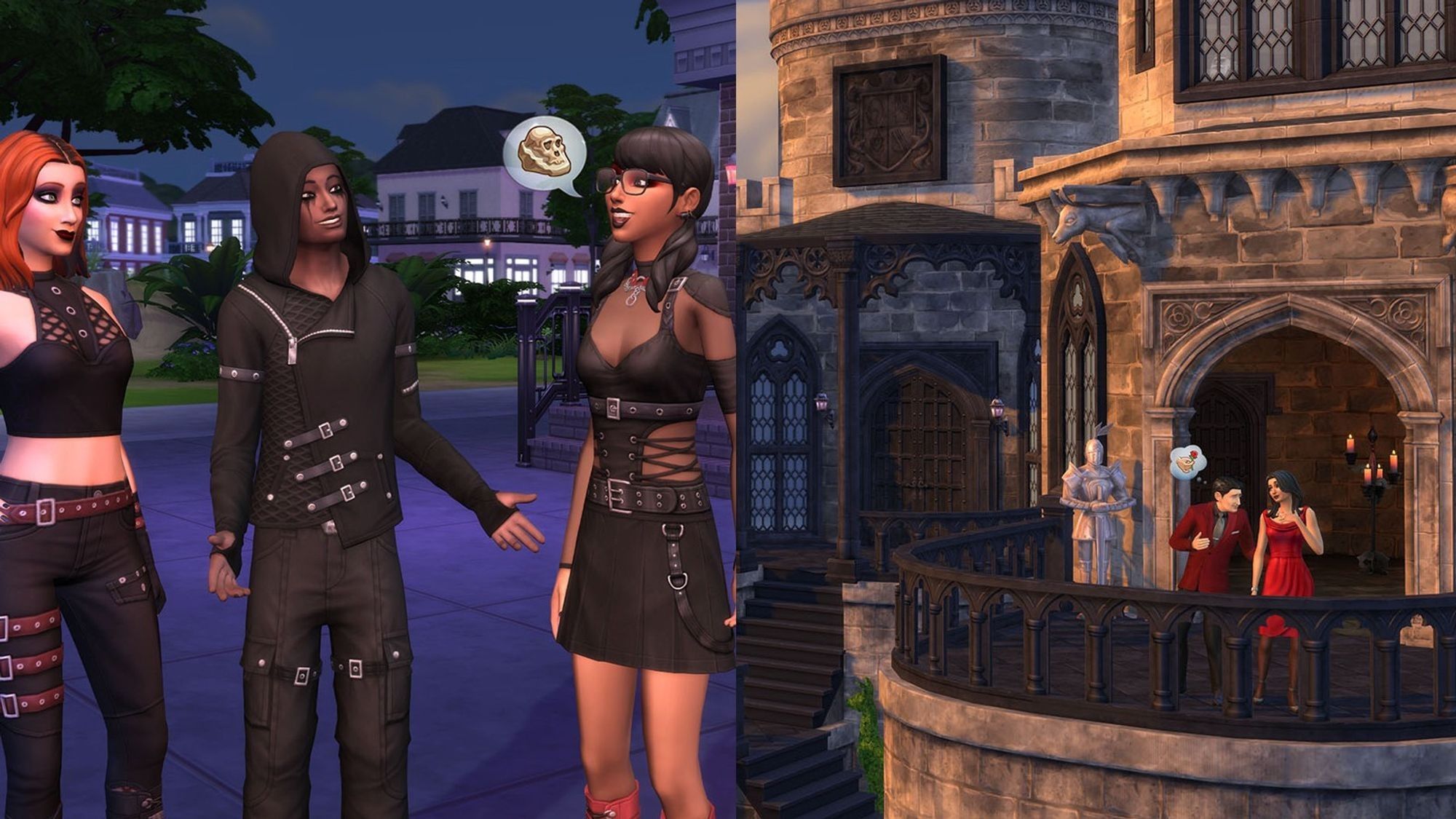 game graphics from the game The Sims 4