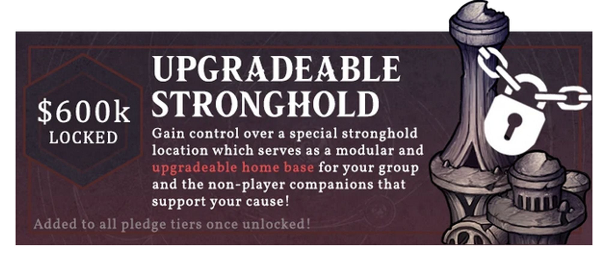 Ugradeable Stronghold Stretch Goal