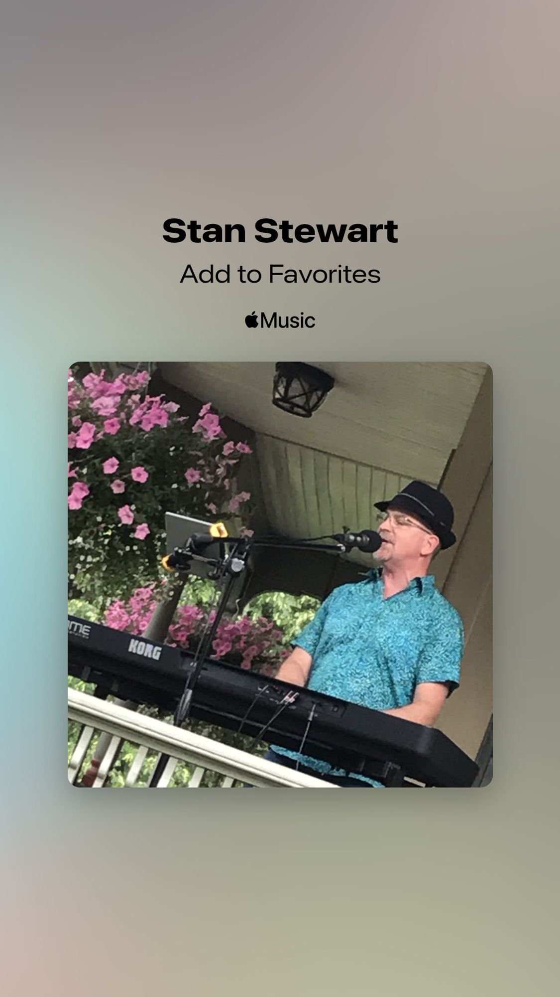 Stan Stewart on Apple Music