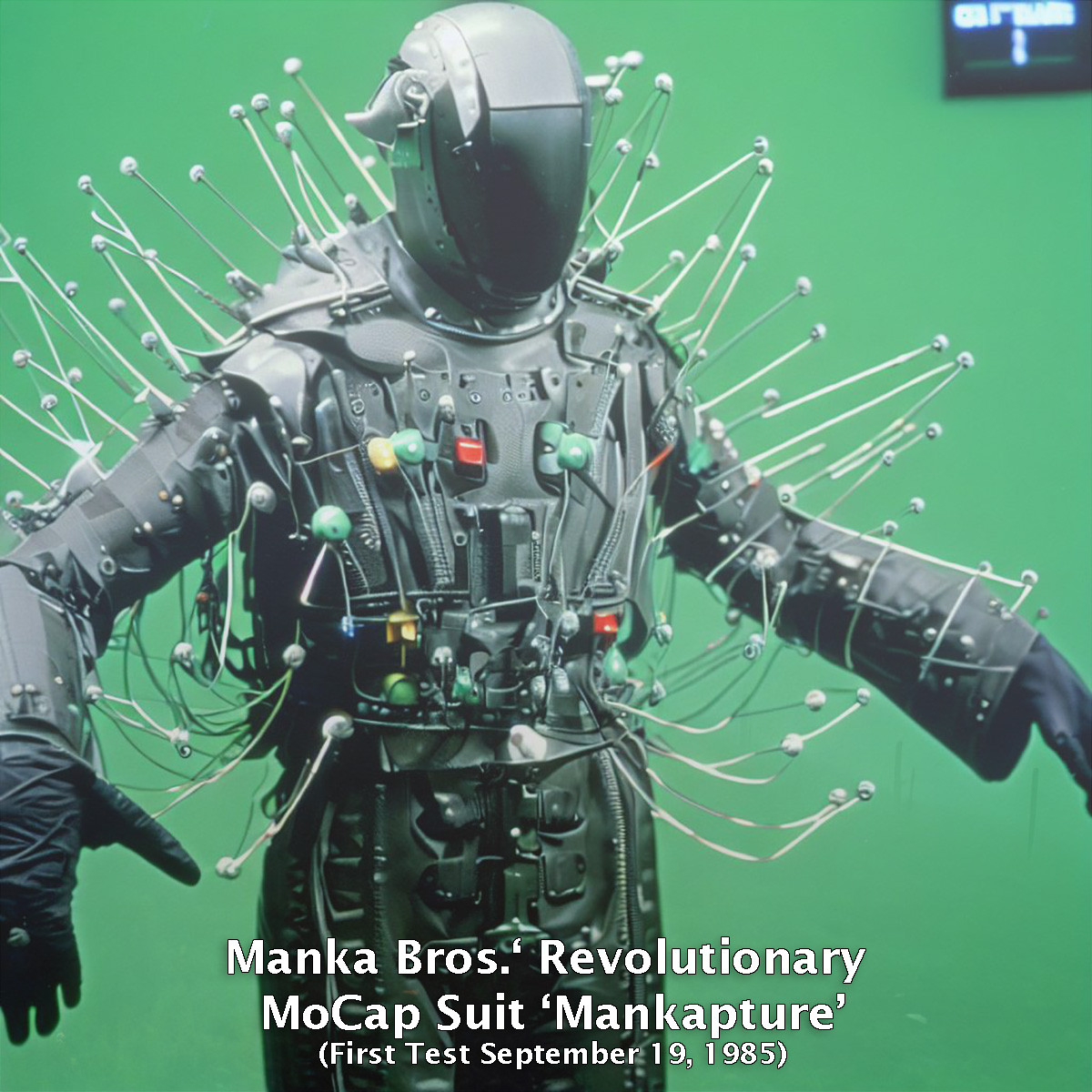 Manka Bros.' Revolutionary MoCap Suit 'Mankapture' - September 19, 1985