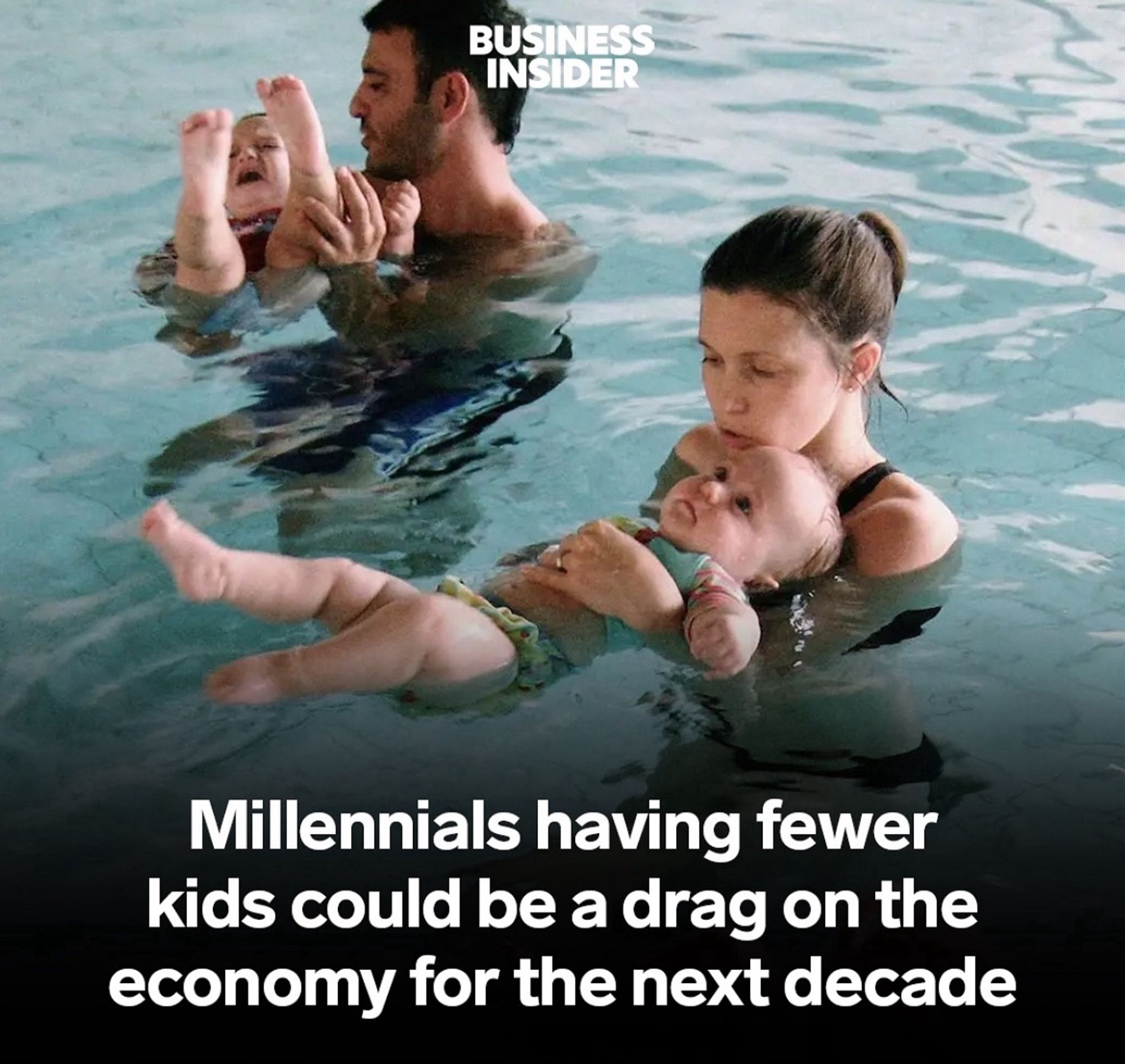 BUSINESS INSIDER
Millennials having fewer kids could be a drag on the economy for the next decade