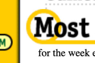 Weird circle element around "M" in Most