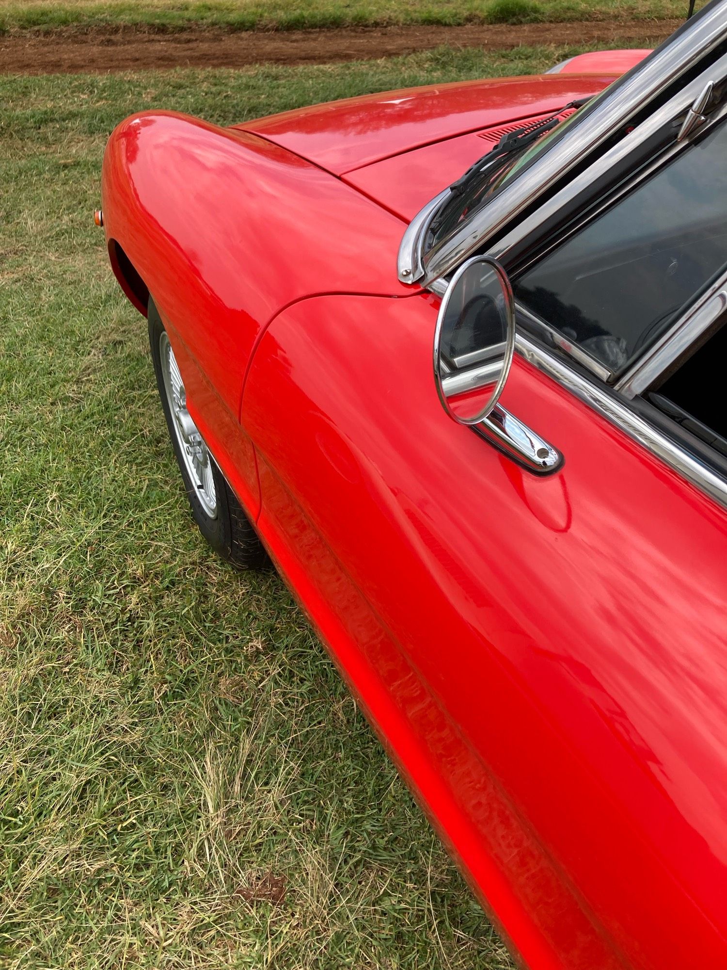 Alfa Romeo Spider at the Nairobi Concours d’Elegance.